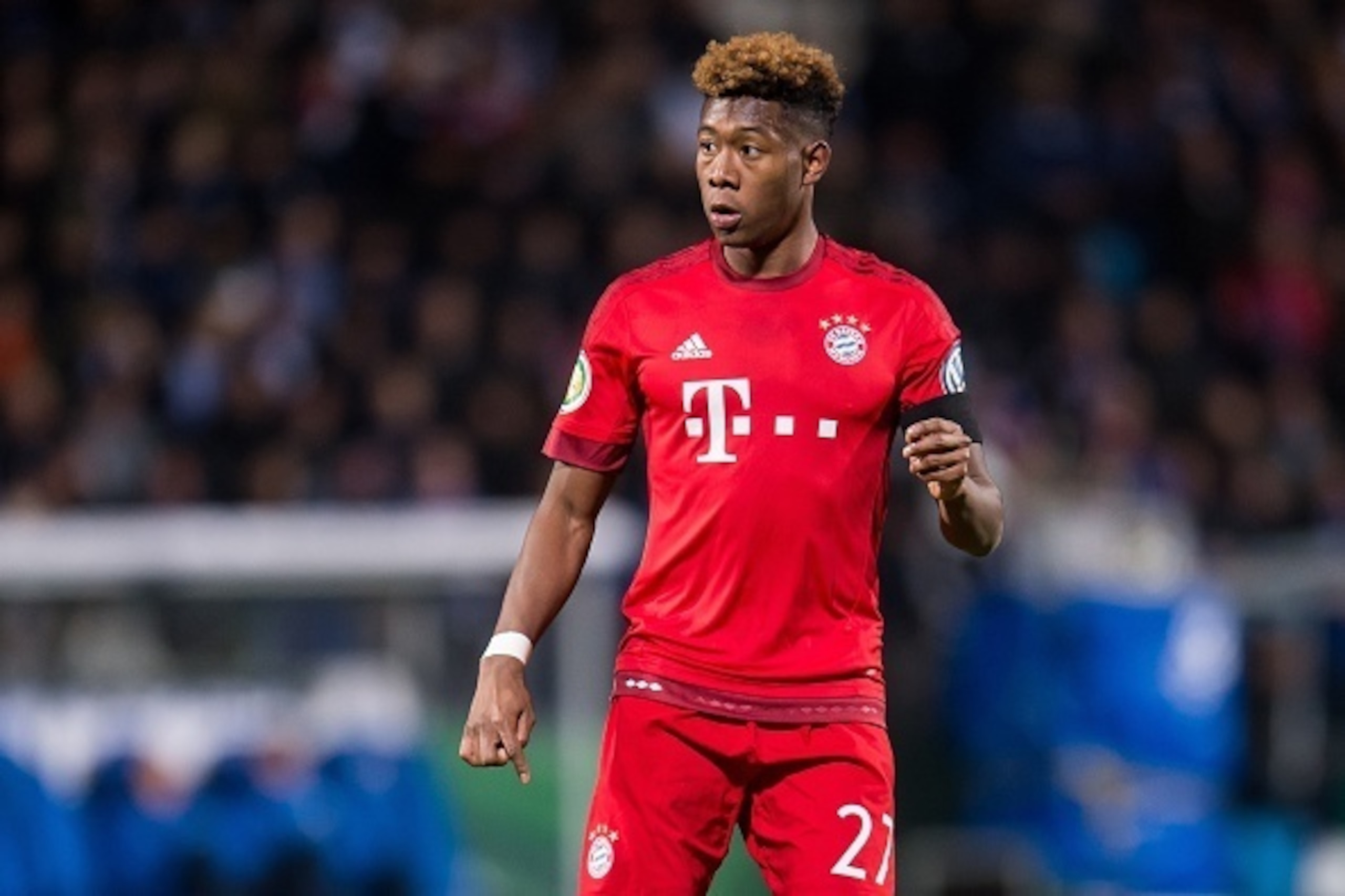 David Alaba of Bayern Munich during the Bundesliga match between VfL Bochum and Bayern Munich on February 4, 2016 at the RewirpowerSTADION in Bochum, Germany.(Photo by VI Images via Getty Images)