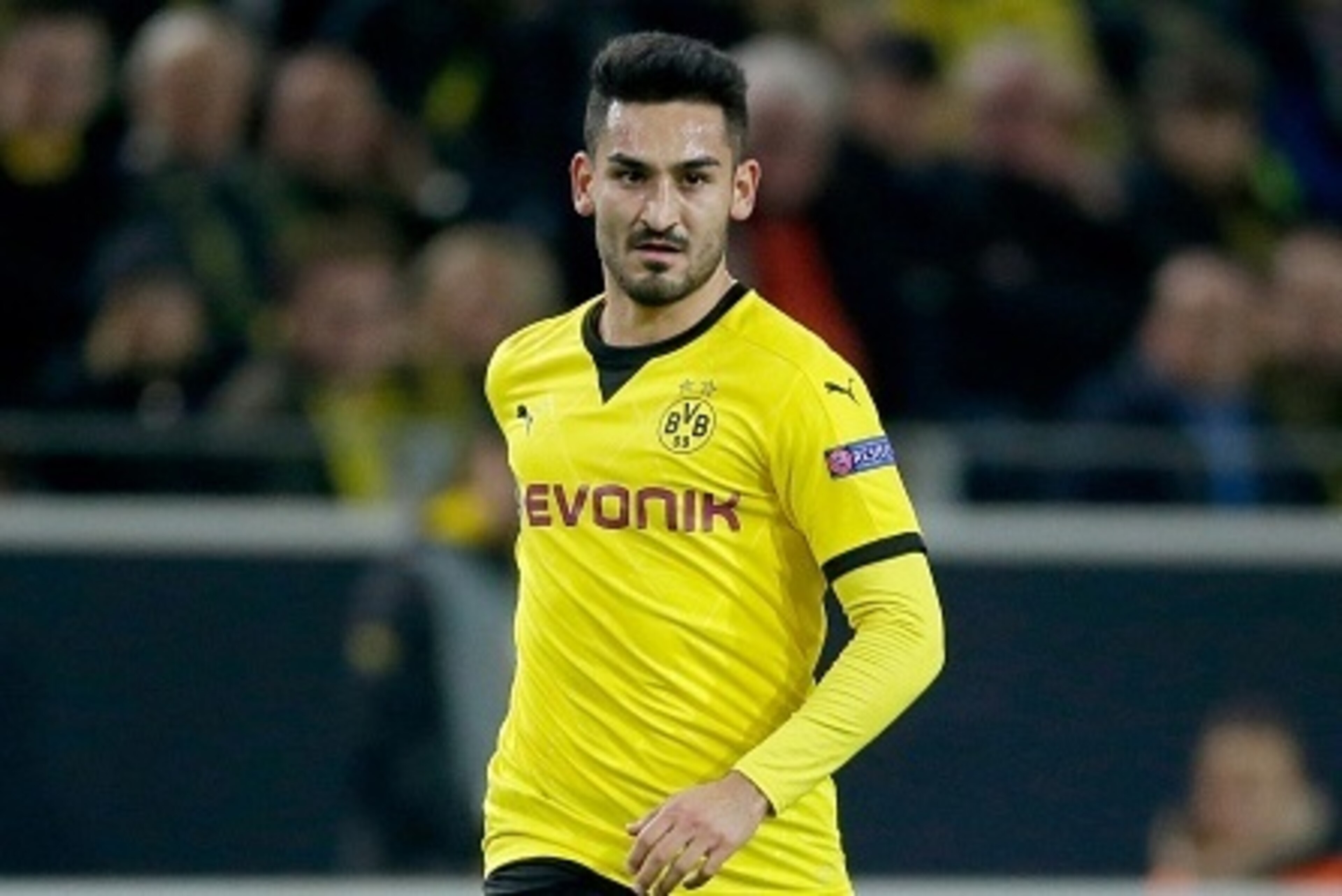Ilkay Gundogan of Borussia Dortmund during the Europa League group C match between Borussia Dortmund and Qäbälä FK on November 5, 2015 at the Signal Iduna Park stadium in Dortmund, Germany.(Photo by VI Images via Getty Images) Ilkay Gundogan of Borussia Dortmund during the Europa League group C match between Borussia Dortmund and Qäbälä FK on November 5, 2015 at the Signal Iduna Park stadium in Dortmund, Germany.(Photo by VI Images via Getty Images)