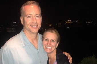 Kennedy and his wife, Mary, spend time before each game in prayer for good health and a good result on the court.