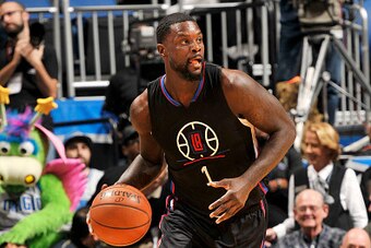 ORLANDO, FL - FEBRUARY 5: Lance Stephenson #1 of the Los Angeles Clippers handles the ball during the game against the Orlando Magic on February 5, 2016 at Amway Center in Orlando, Florida. NOTE TO USER: User expressly acknowledges and agrees that, by dow