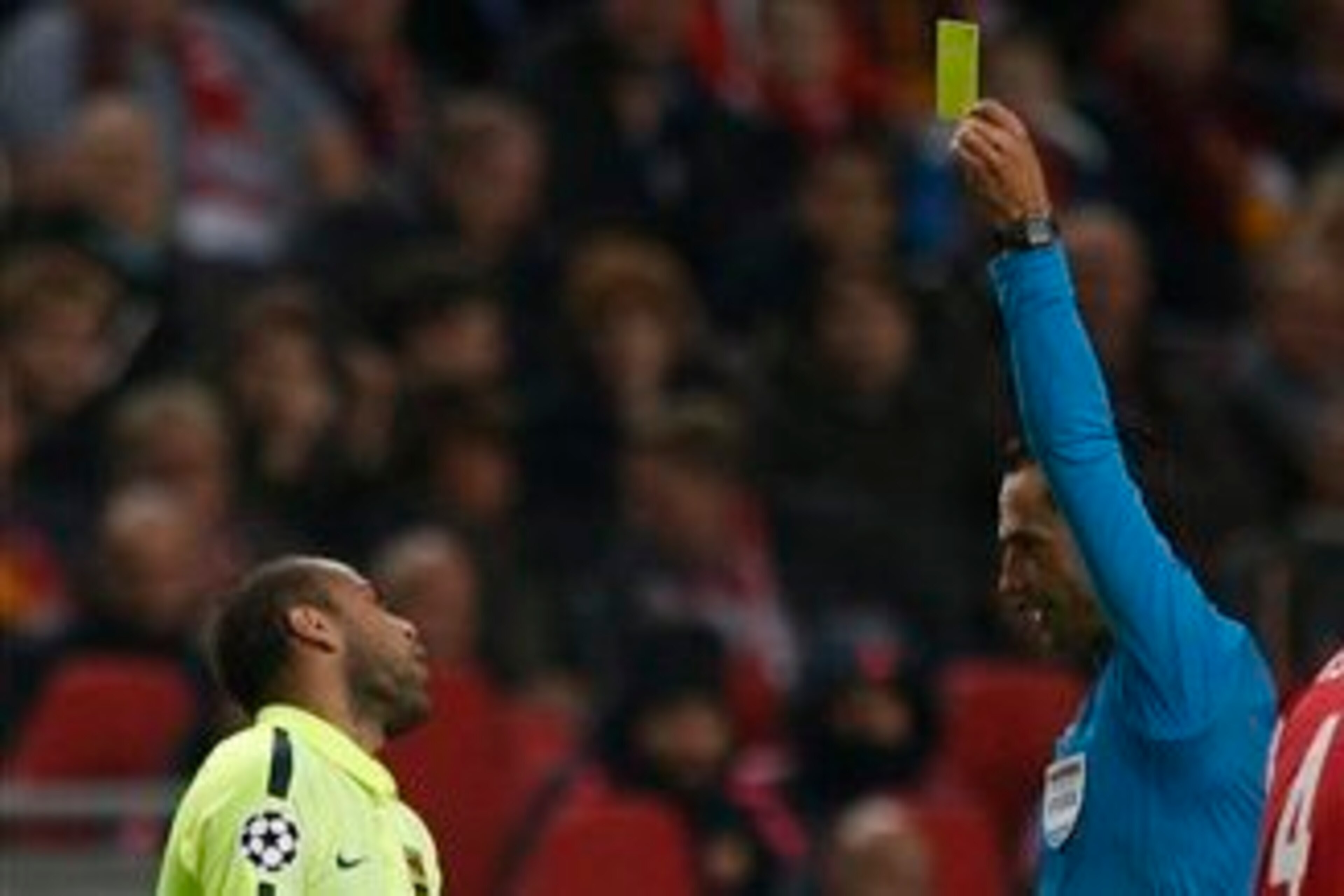 More and more yellow cards are creeping into Alves' game.