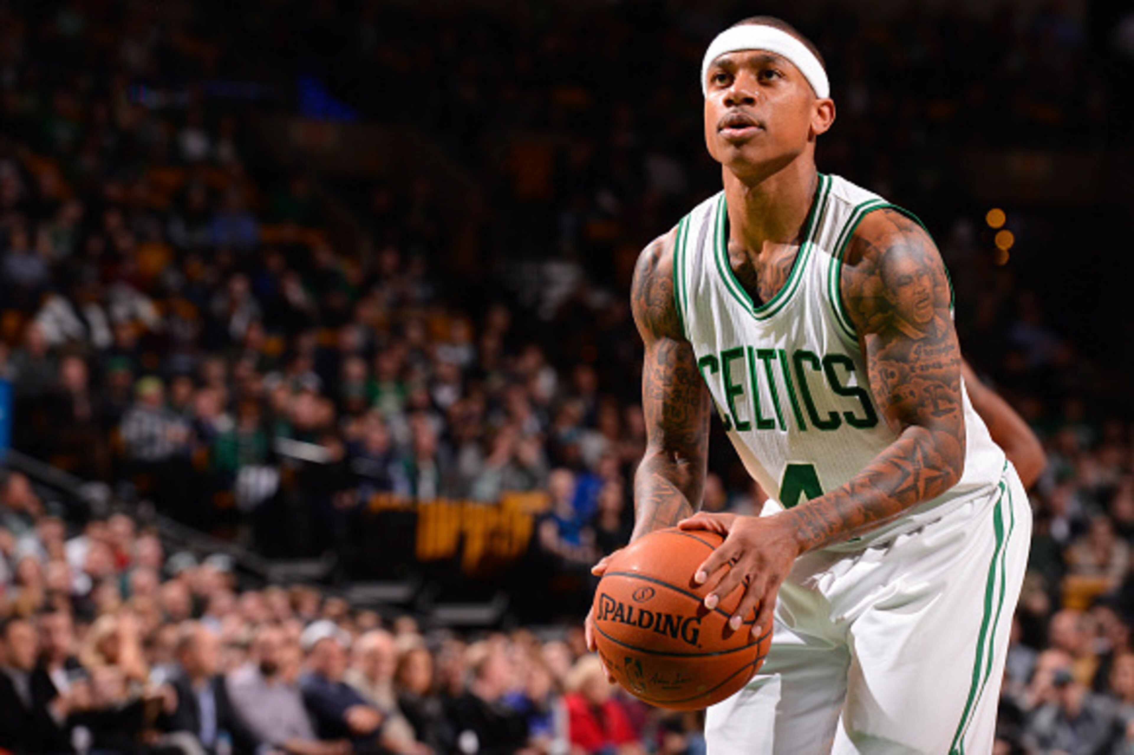 The Celtics lead the NBA with 89.4 shots per game. Isaiah Thomas leads the Celtics with 16.4 shots and 21.6 points per game.