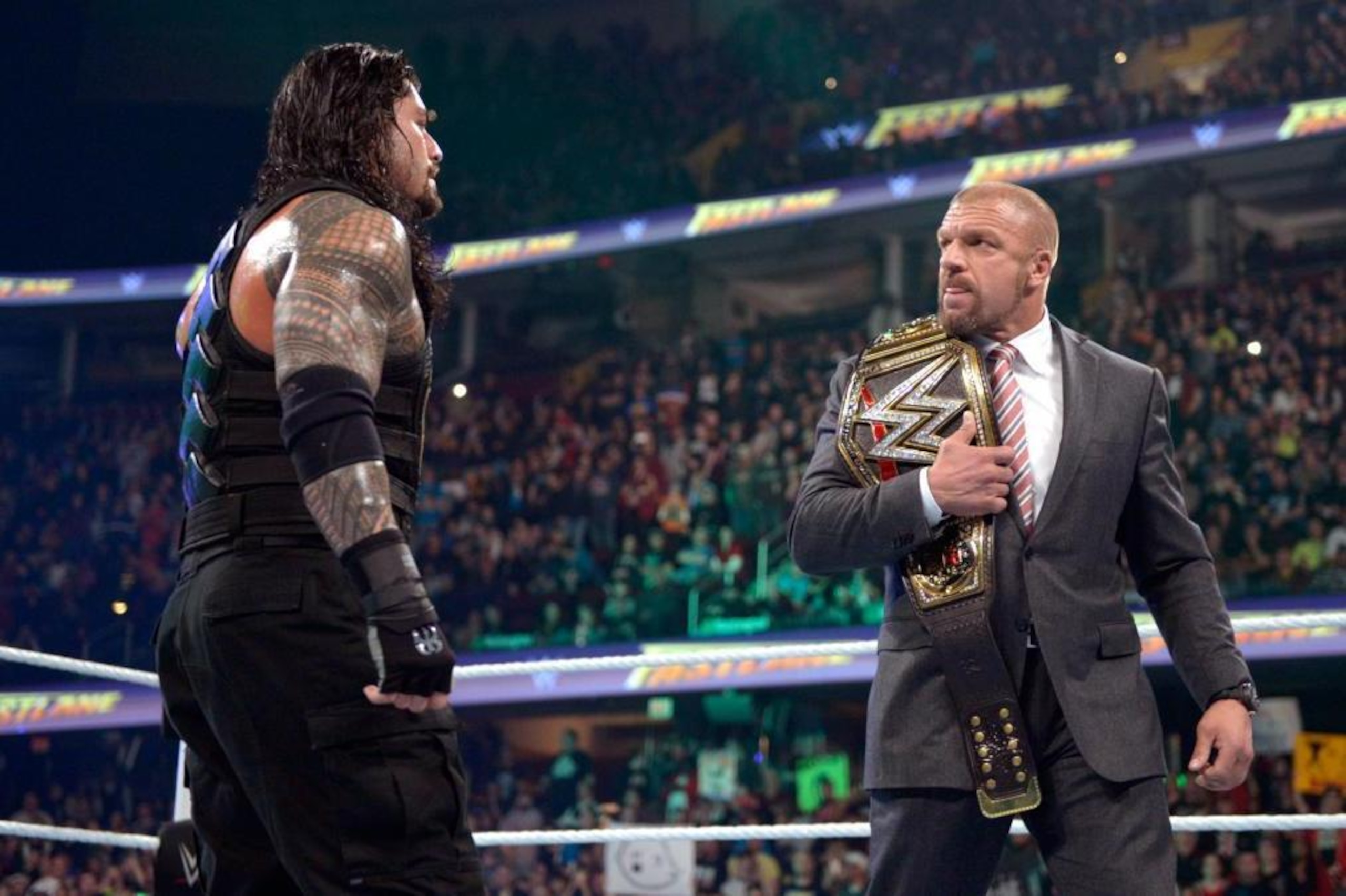 Don't expect the feud between Roman Reigns and Triple H to end anytime soon.