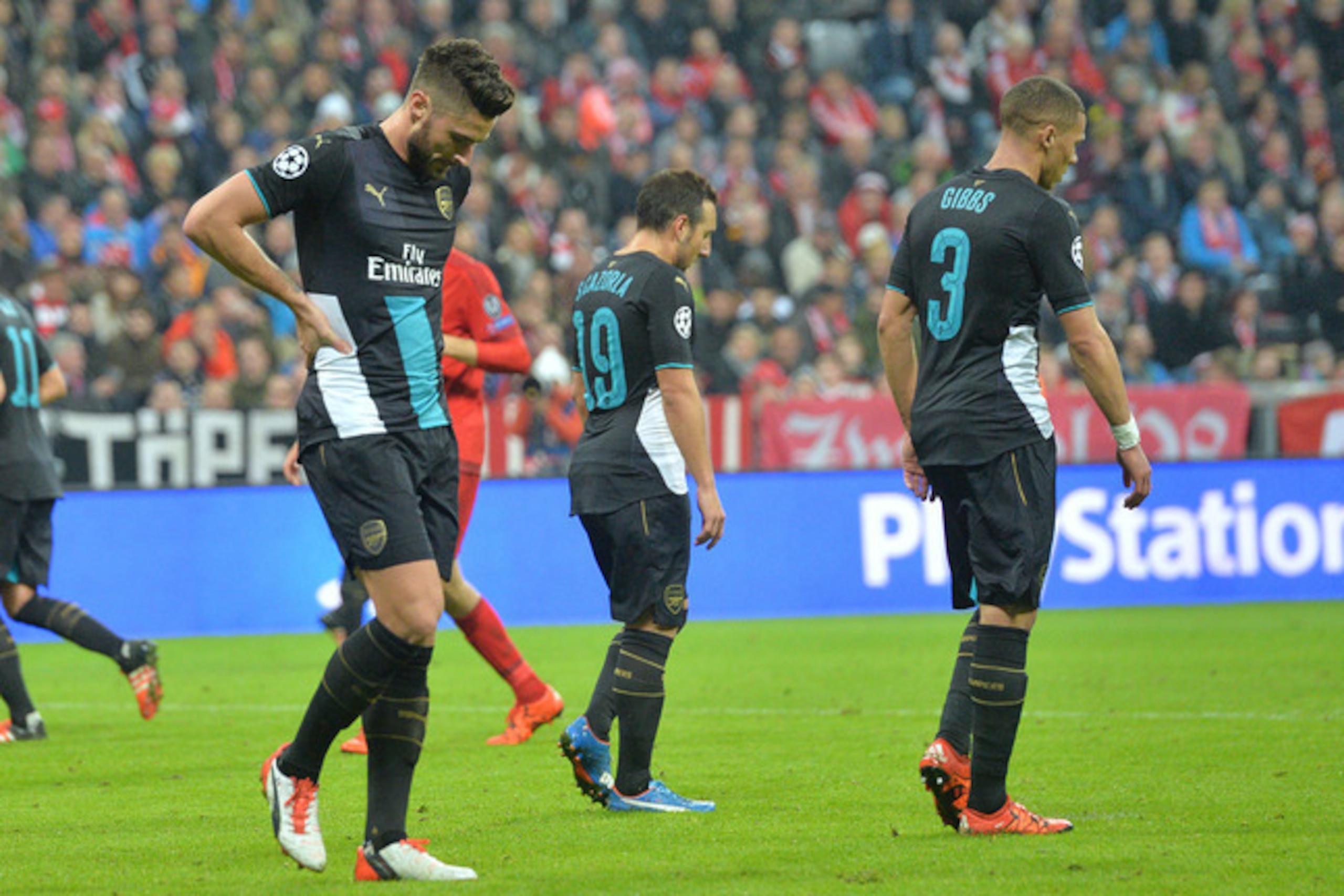 Arsenal beat Bayern Munich 2-1 at the Emirates Stadium but also lost 5-1 to them in the return match.