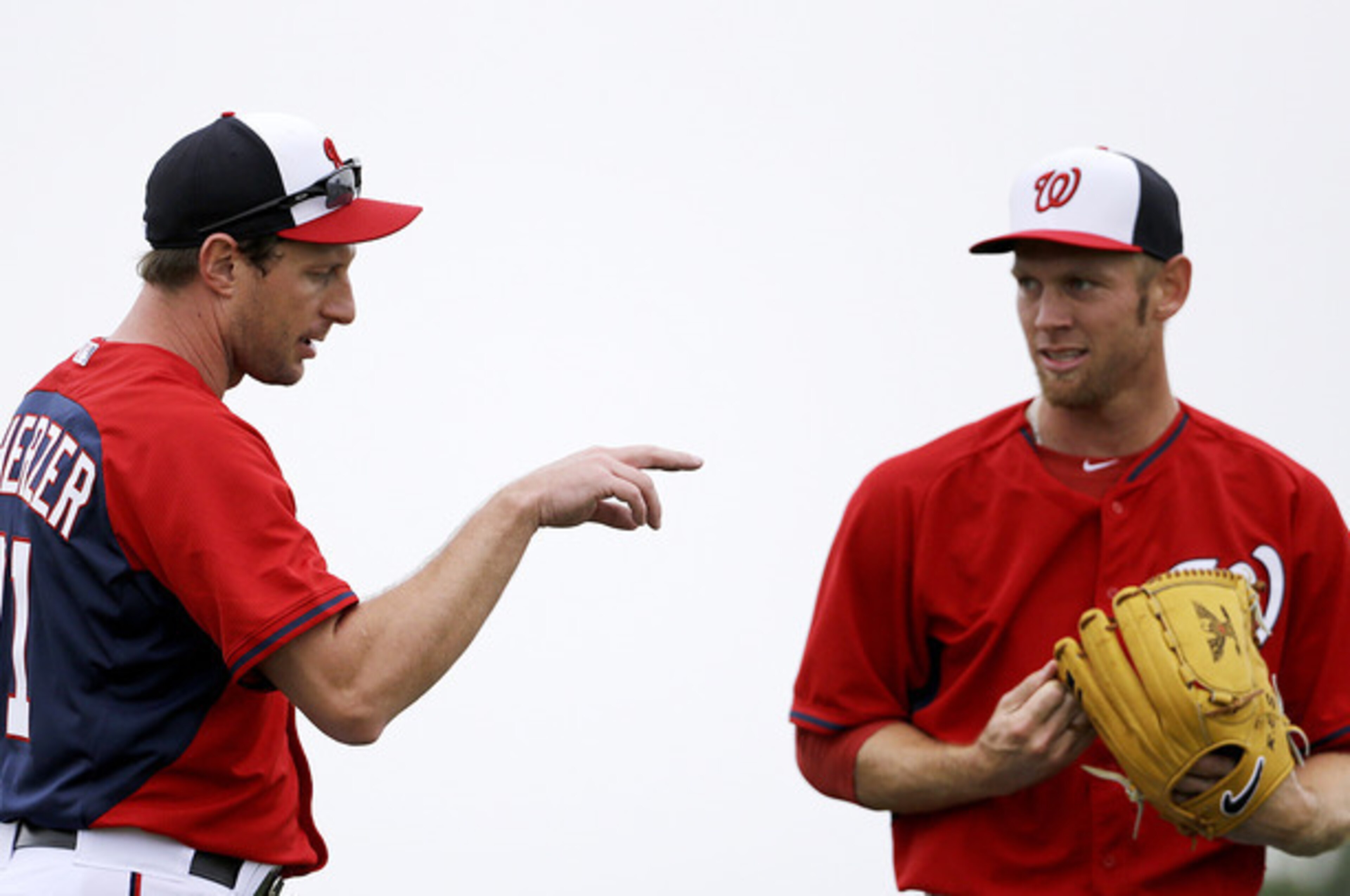 Strasburg and Max Scherzer form an imposing top-of-the-rotation duo. Strasburg and Max Scherzer form an imposing top-of-the-rotation duo.