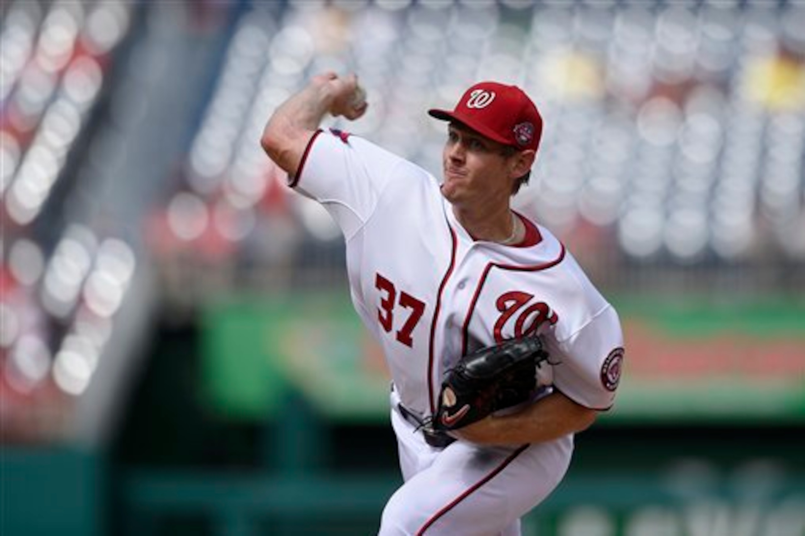 If the Nats fade from contention by the trade deadline, they could cash in Strasburg for a pile of prospects.