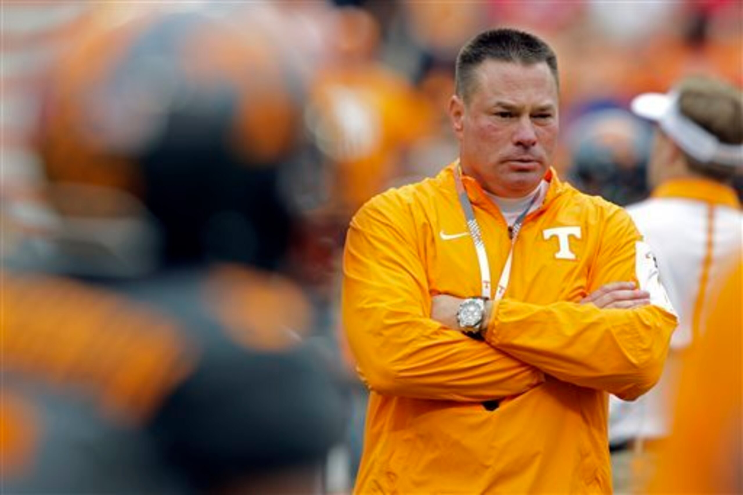 Tennessee head coach Butch Jones