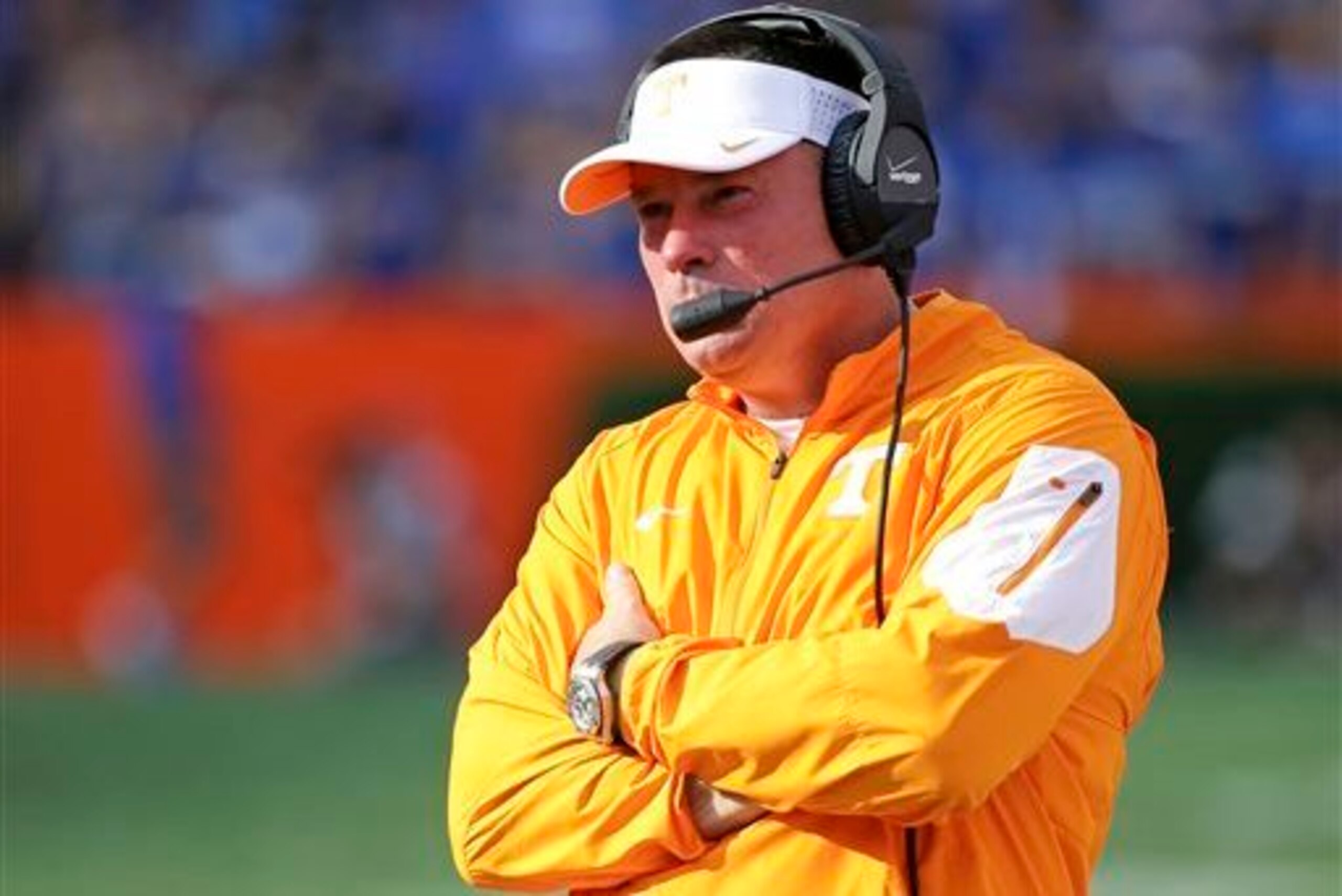 Tennessee head coach Butch Jones