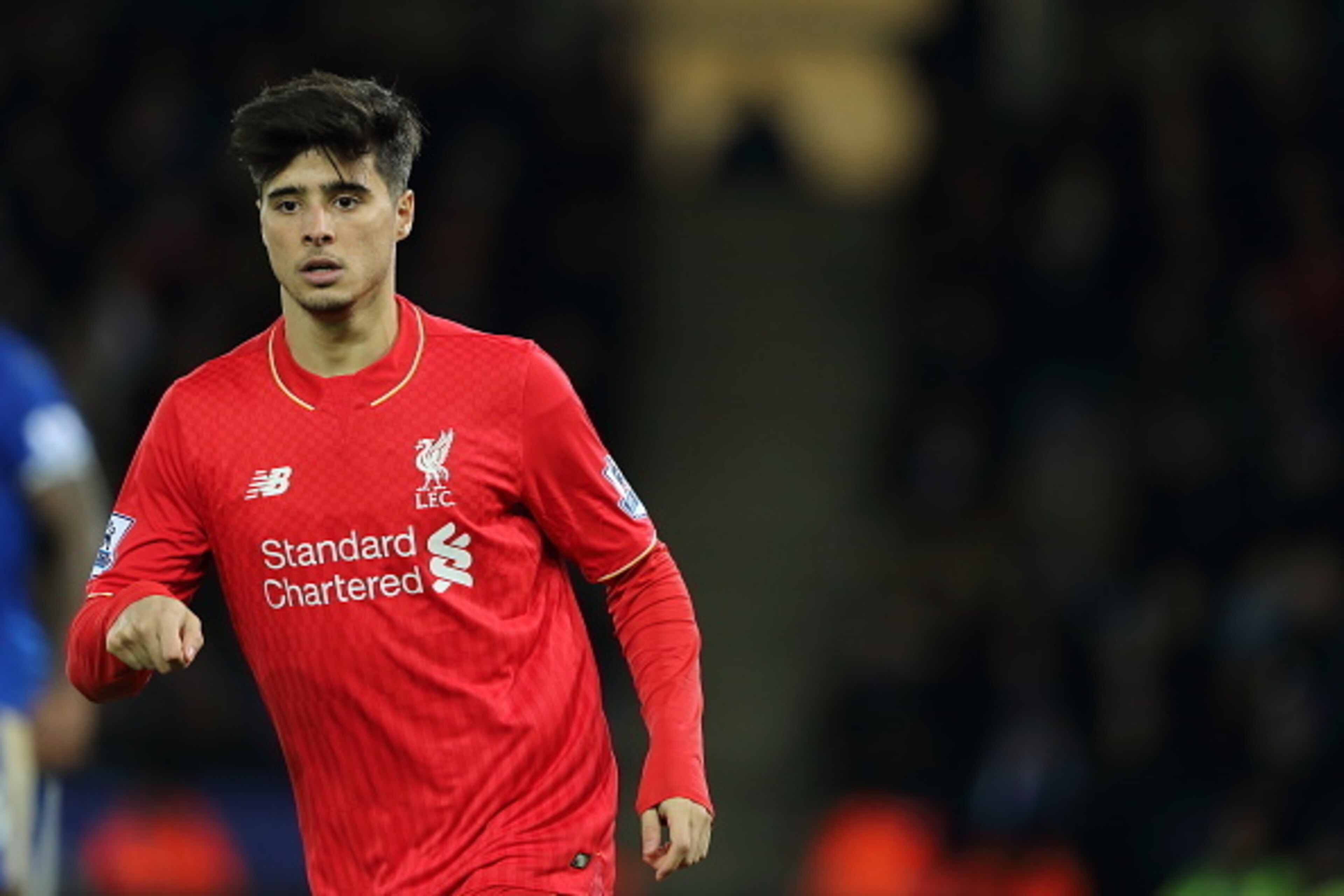 LEICESTER, ENGLAND - FEBRUARY 02:  Joao Carlos  Teixeira of Liverpool of Liverpool during the Barclays Premier League match between Leicester City and Liverpool at the King Power Stadium on February, 2016 in Leicester, England.  (Photo by Matthew Ashton -