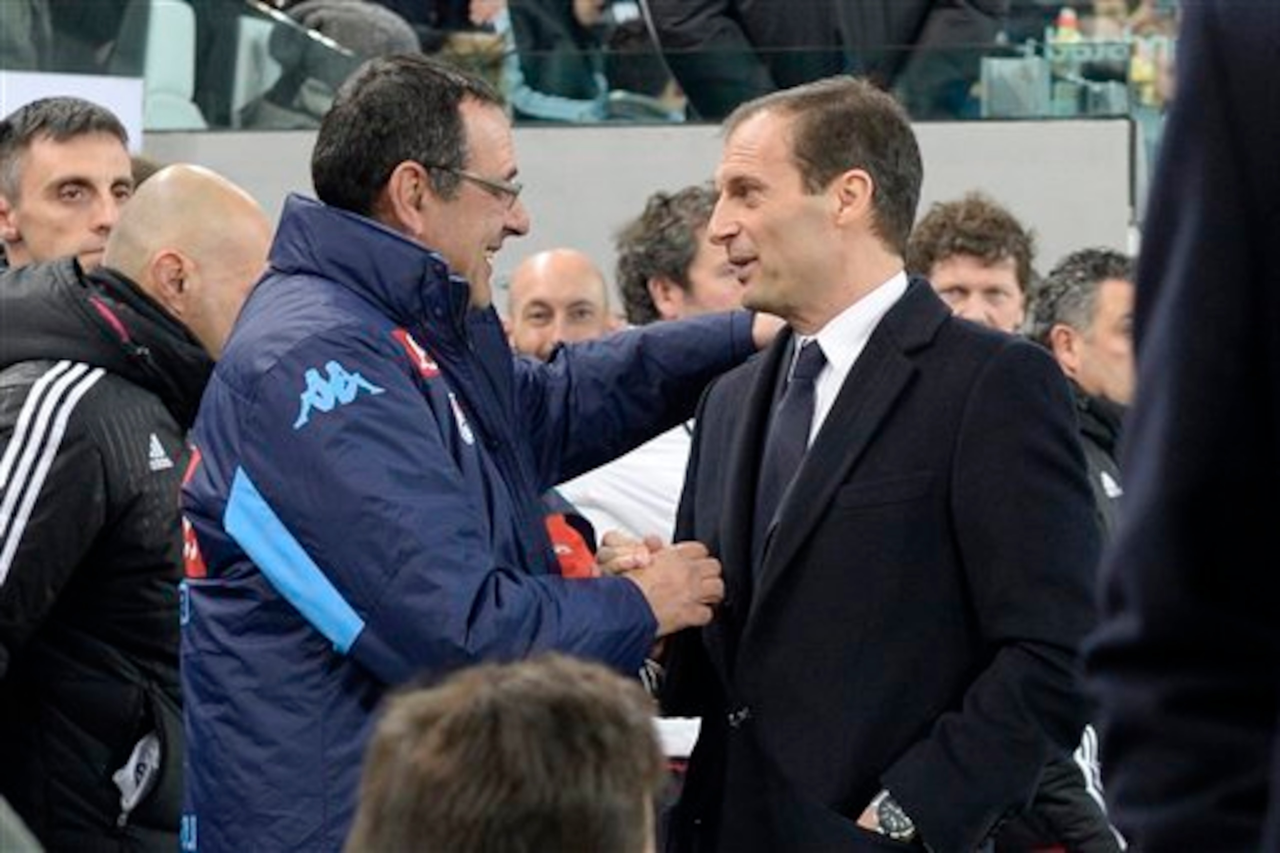 Maurizio Sarri's great work has brought him into direct confrontation with Massimiliano Allegri