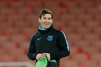 Messi won his fifth Ballon d'Or in January.