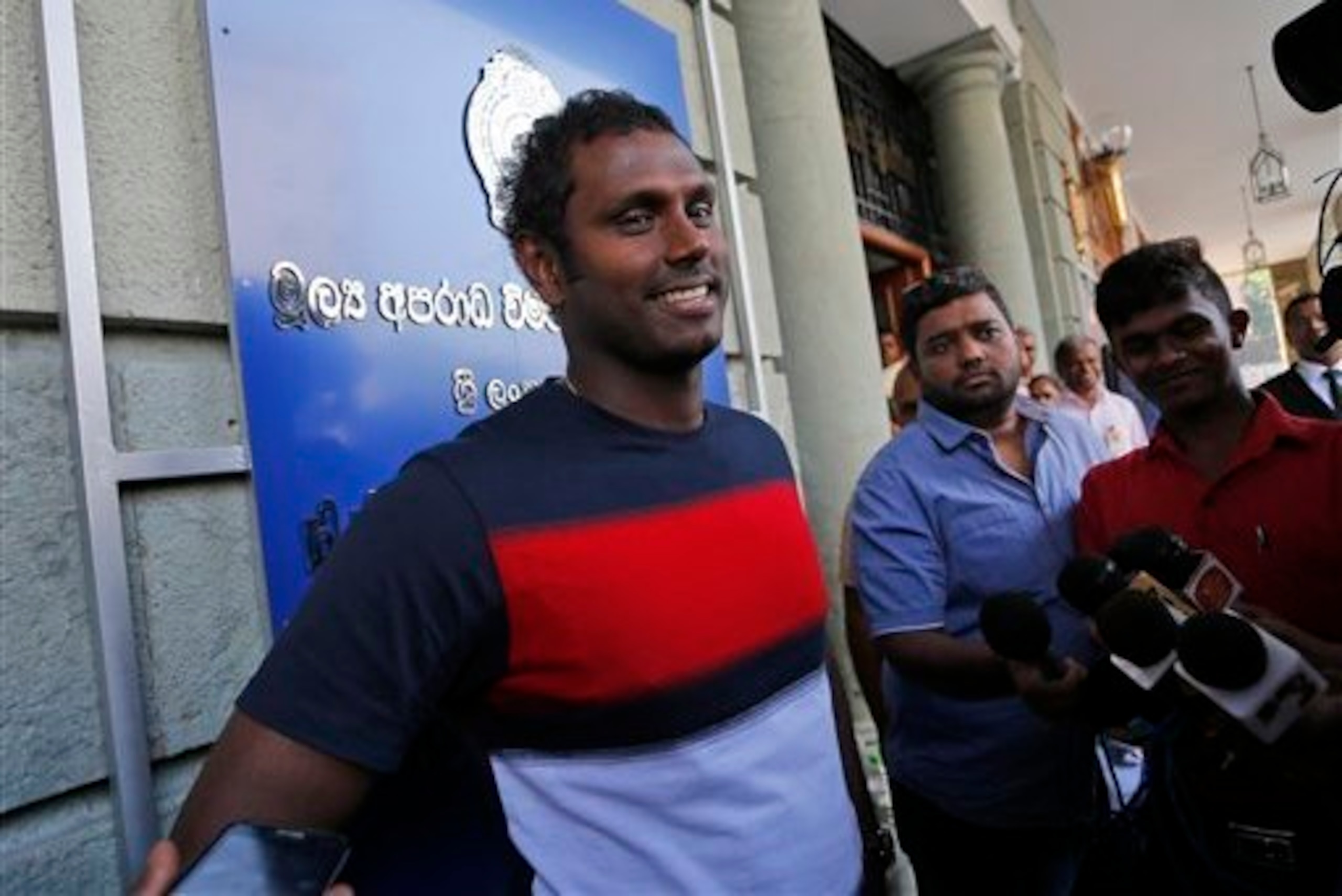 Angelo Mathews returns to Sri Lanka's T20 squad after missing the tour of India.