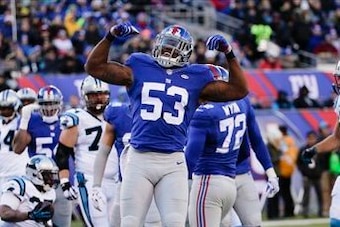Jasper Brinkley has recorded 315 tackles over six NFL seasons.
