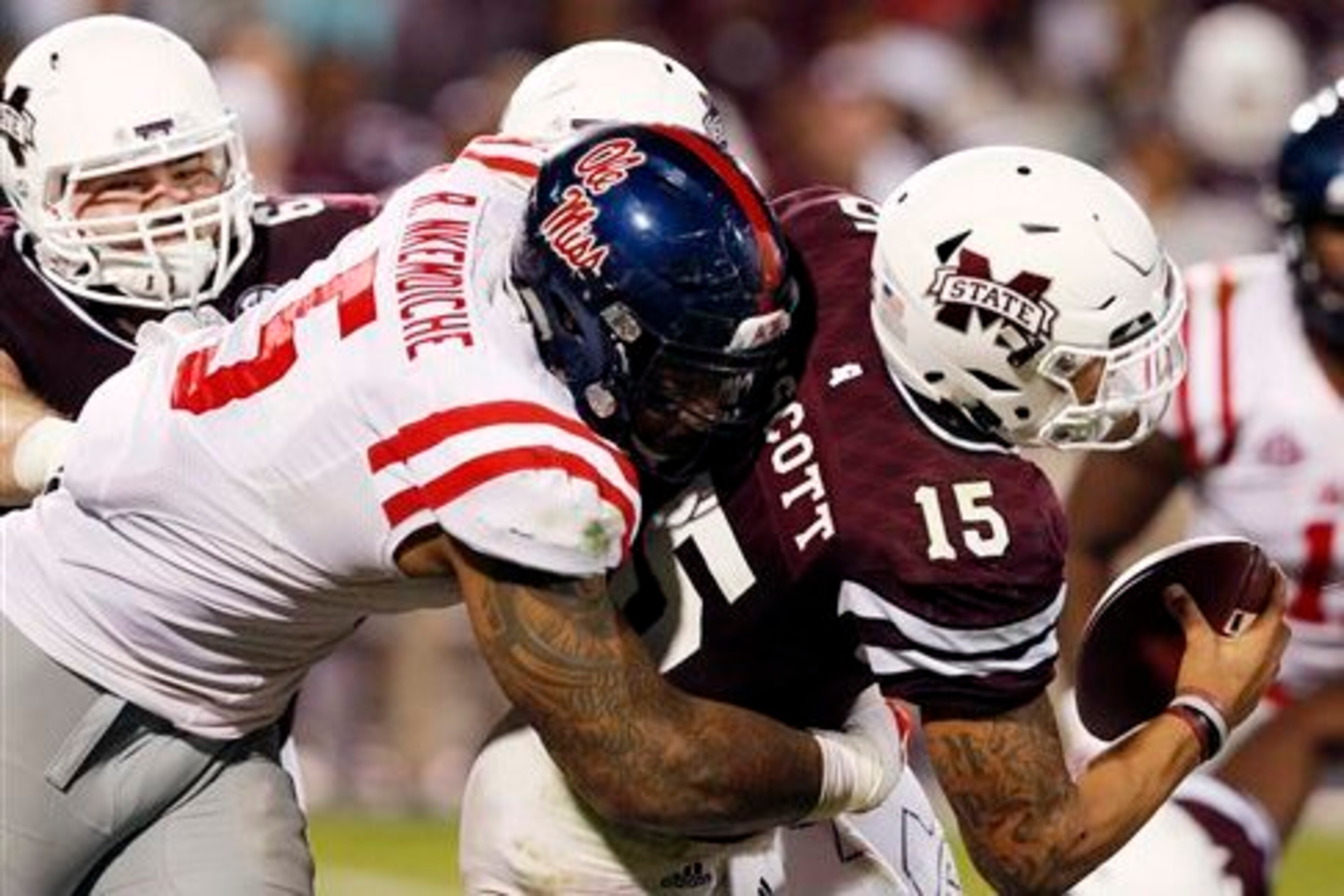 When Robert Nkemdiche was on his game, like against Mississippi State in the 2015 Egg Bowl, he was very difficult to stop.