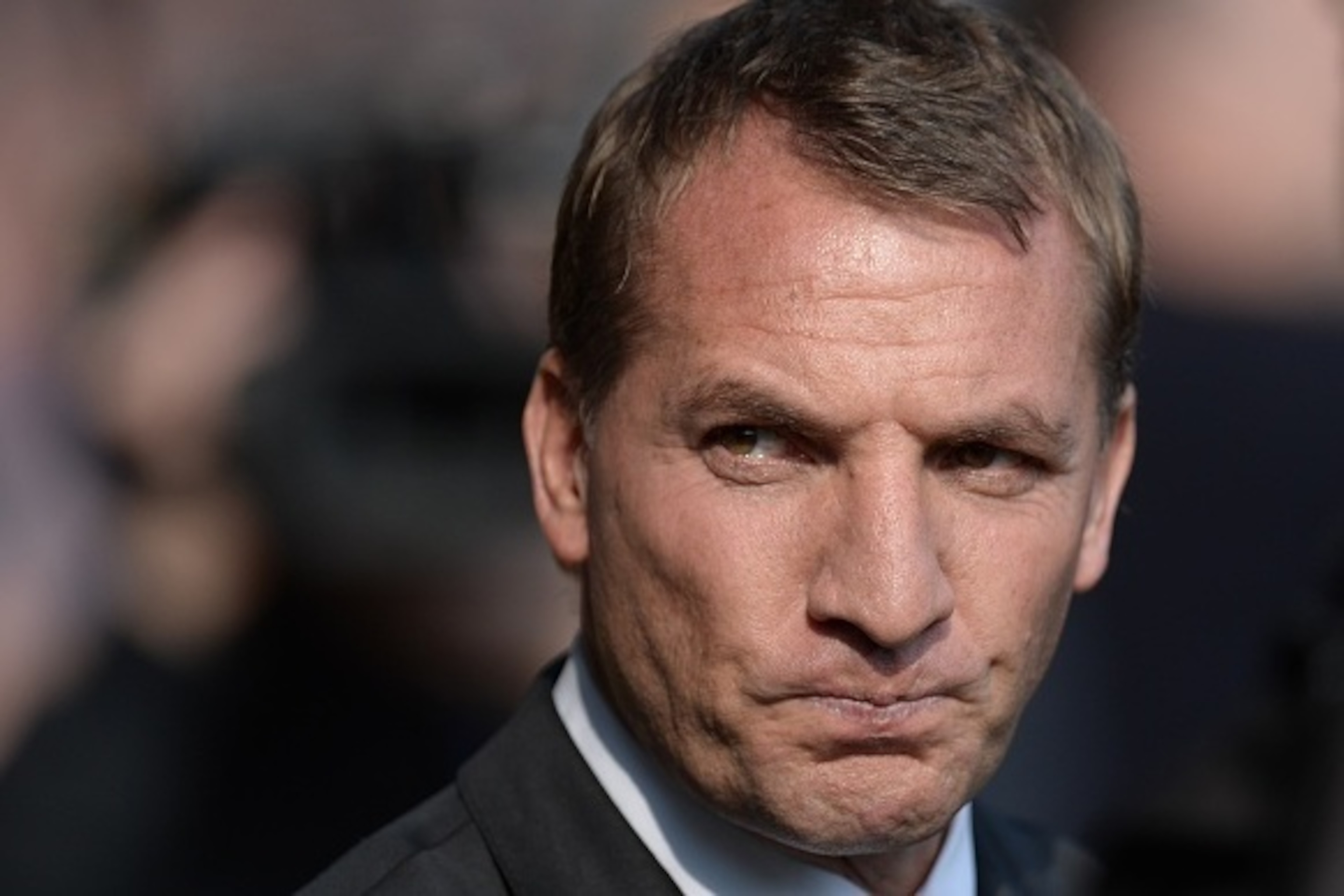 Liverpool's Northern Irish manager Brendan Rodgers ahead of the English Premier League football match between Everton and Liverpool at Goodison Park in Liverpool north west England on October 4, 2015. AFP PHOTO / OLI SCARFF
RESTRICTED TO EDITORIAL USE. N Liverpool's Northern Irish manager Brendan Rodgers ahead of the English Premier League football match between Everton and Liverpool at Goodison Park in Liverpool north west England on October 4, 2015. AFP PHOTO / OLI SCARFF
RESTRICTED TO EDITORIAL USE. N