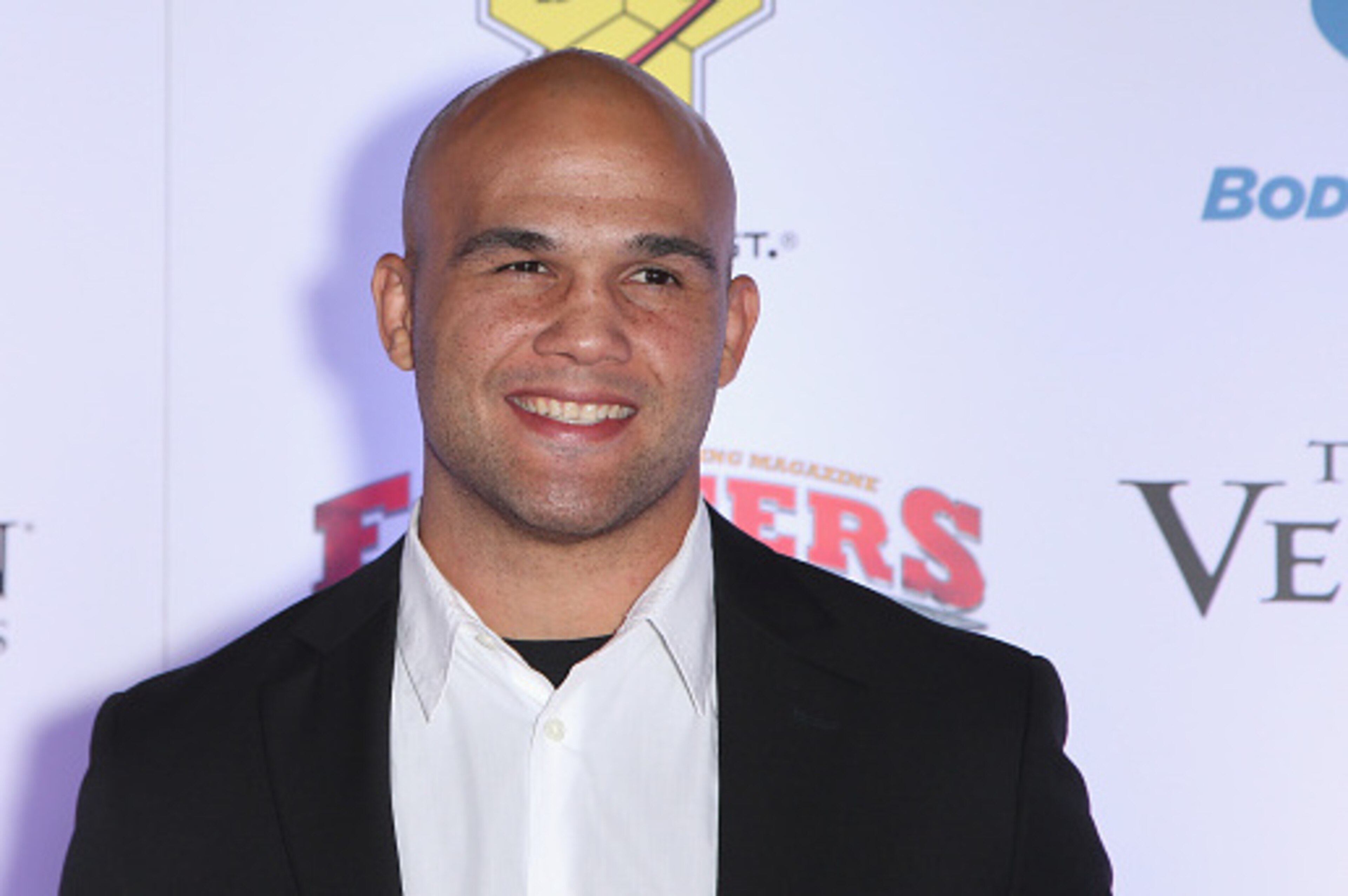 LAS VEGAS, NV - FEBRUARY 05:  UFC welterweight champion Robbie Lawler attends the eighth annual Fighters Only World Mixed Martial Arts Awards at The Palazzo Las Vegas on February 5, 2016 in Las Vegas, Nevada.  (Photo by Gabe Ginsberg/Getty Images)