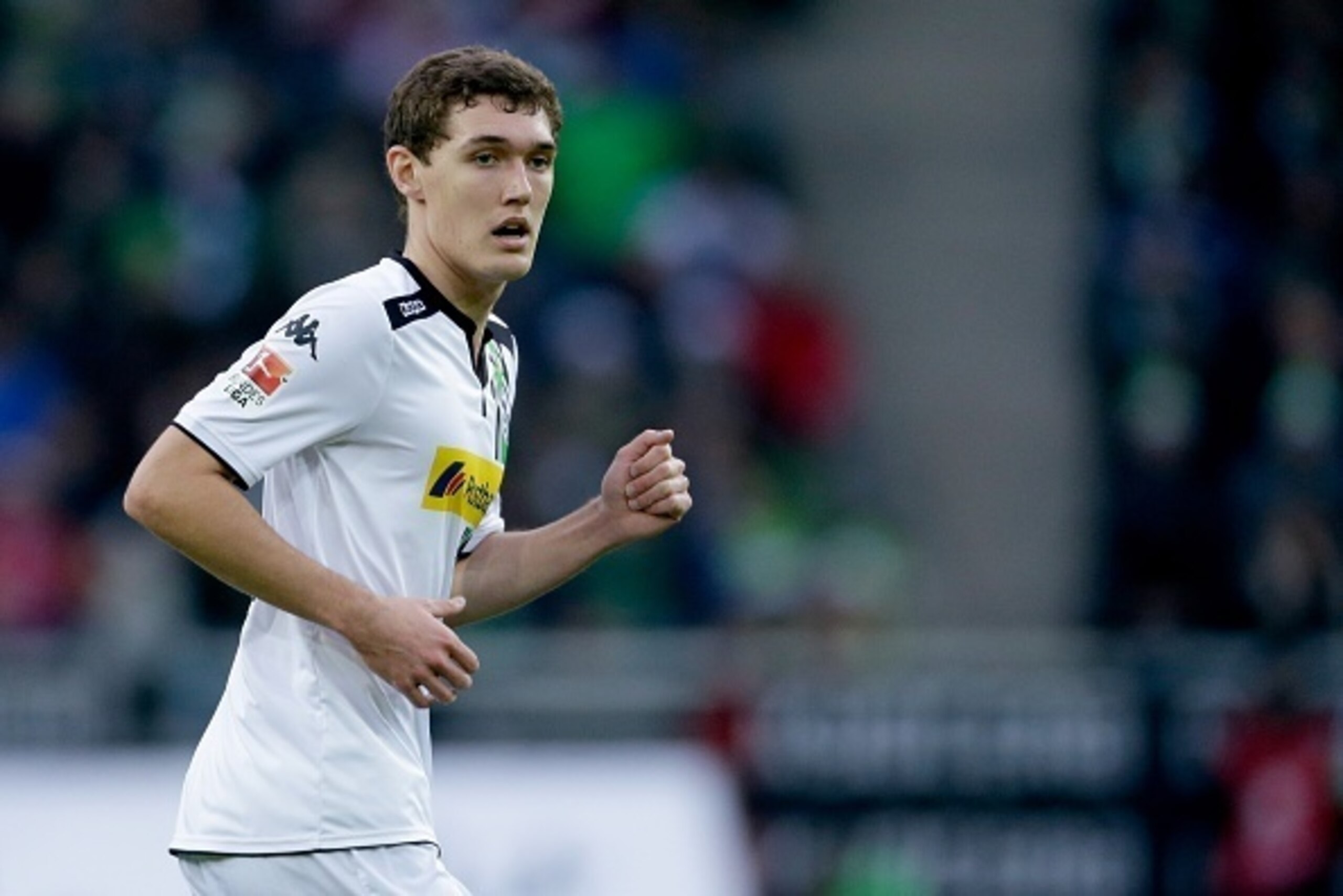 Christensen Andreas of Borussia Monchengladbach during the Bundesliga match between Borussia Mönchengladbach and Bayern München on December 5, 2015 at the Borussia-Park in Mönchengladbach, Germany.(Photo by VI Images via Getty Images)