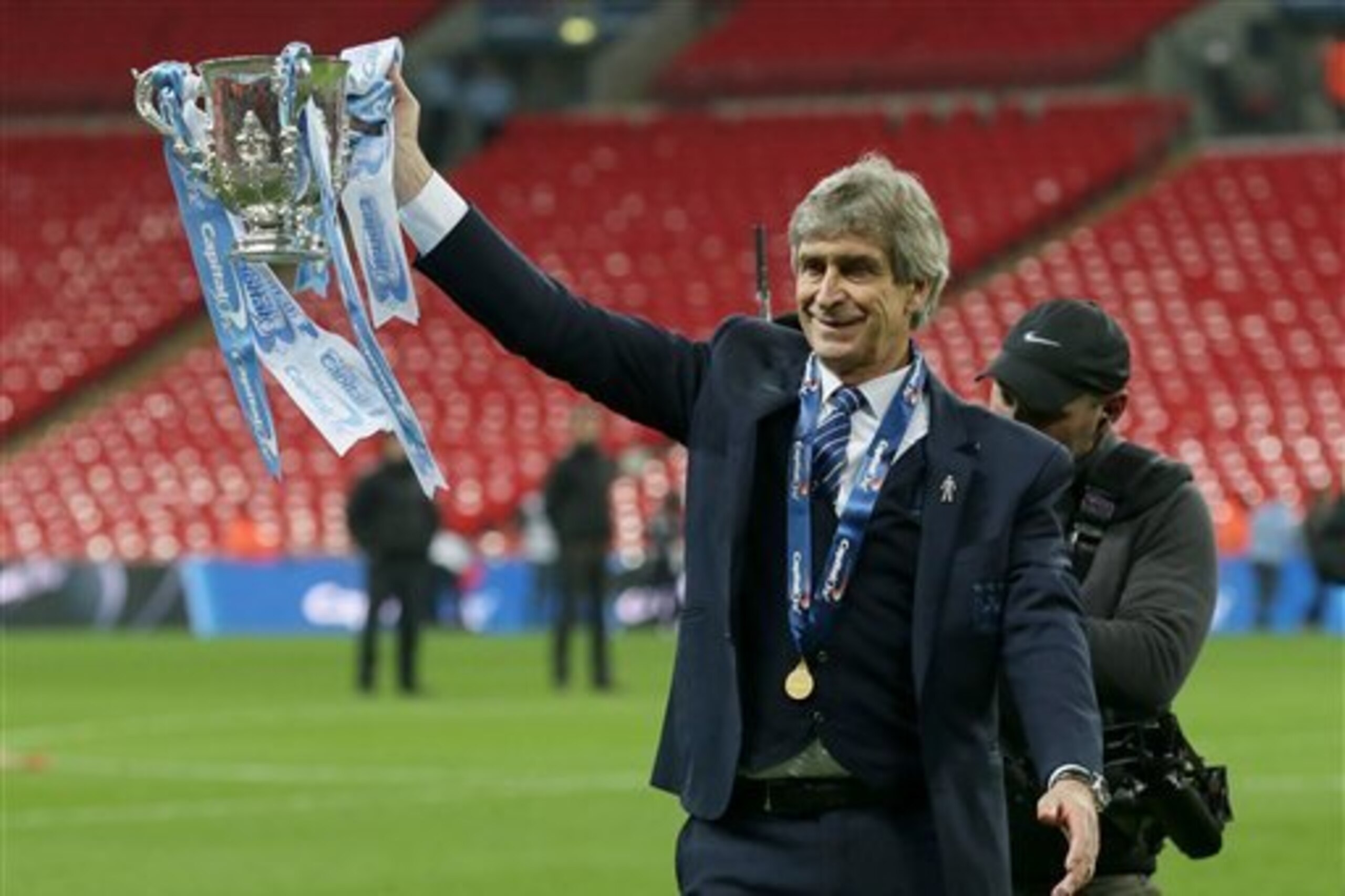 Pellegrini will be replaced by Pep Guardiola this summer.