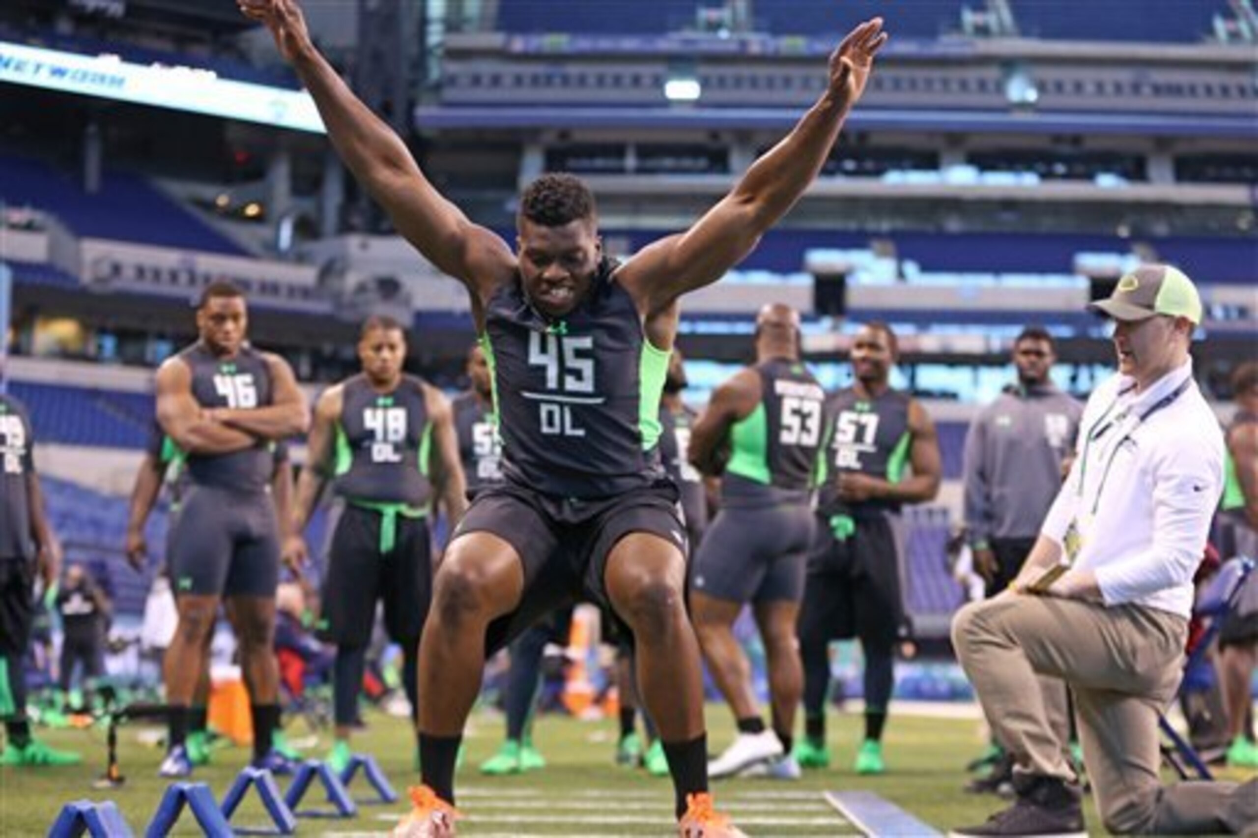 Emmanuel Ogbah had a terrific day