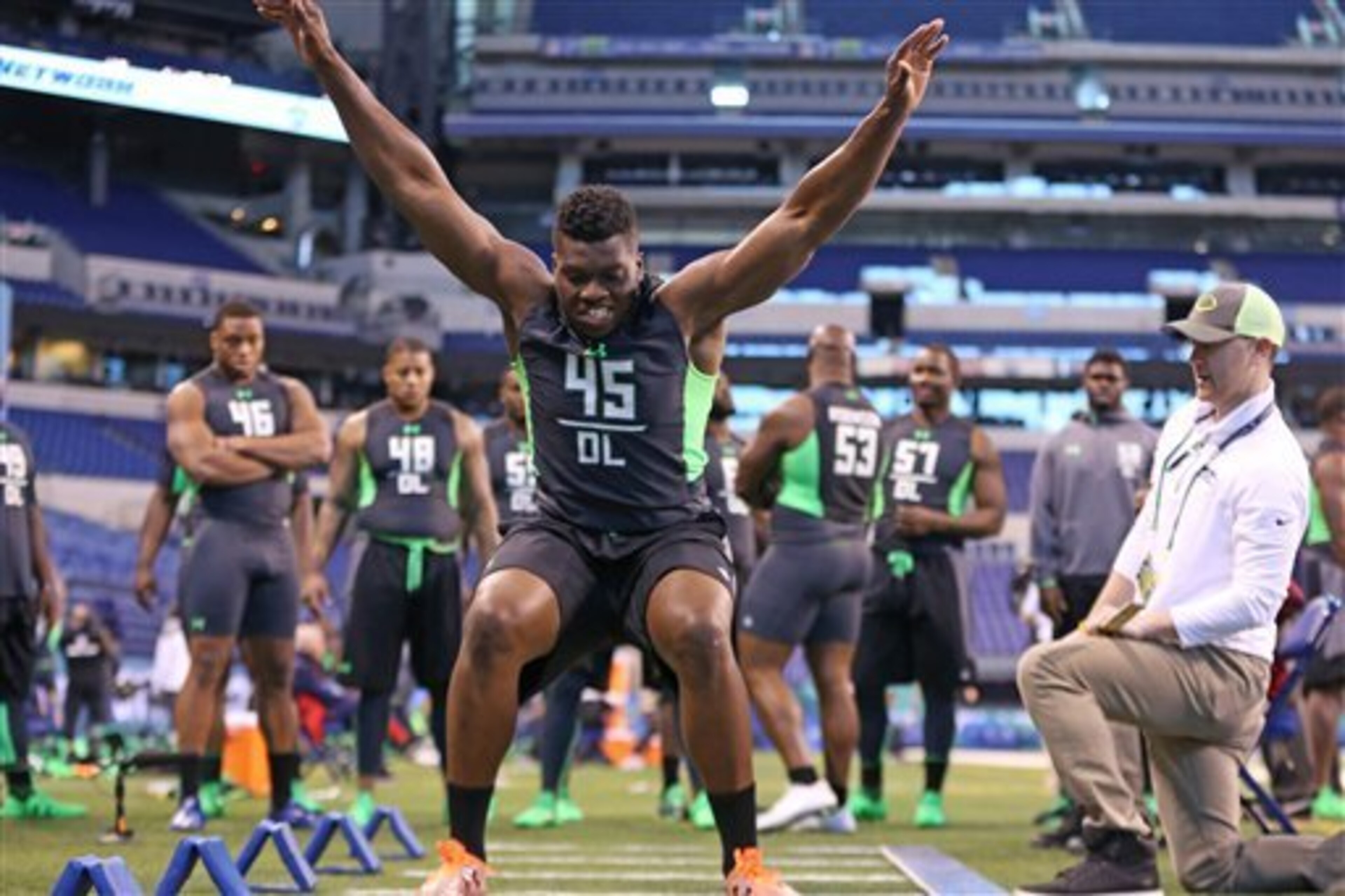 Emmanuel Ogbah had a terrific day