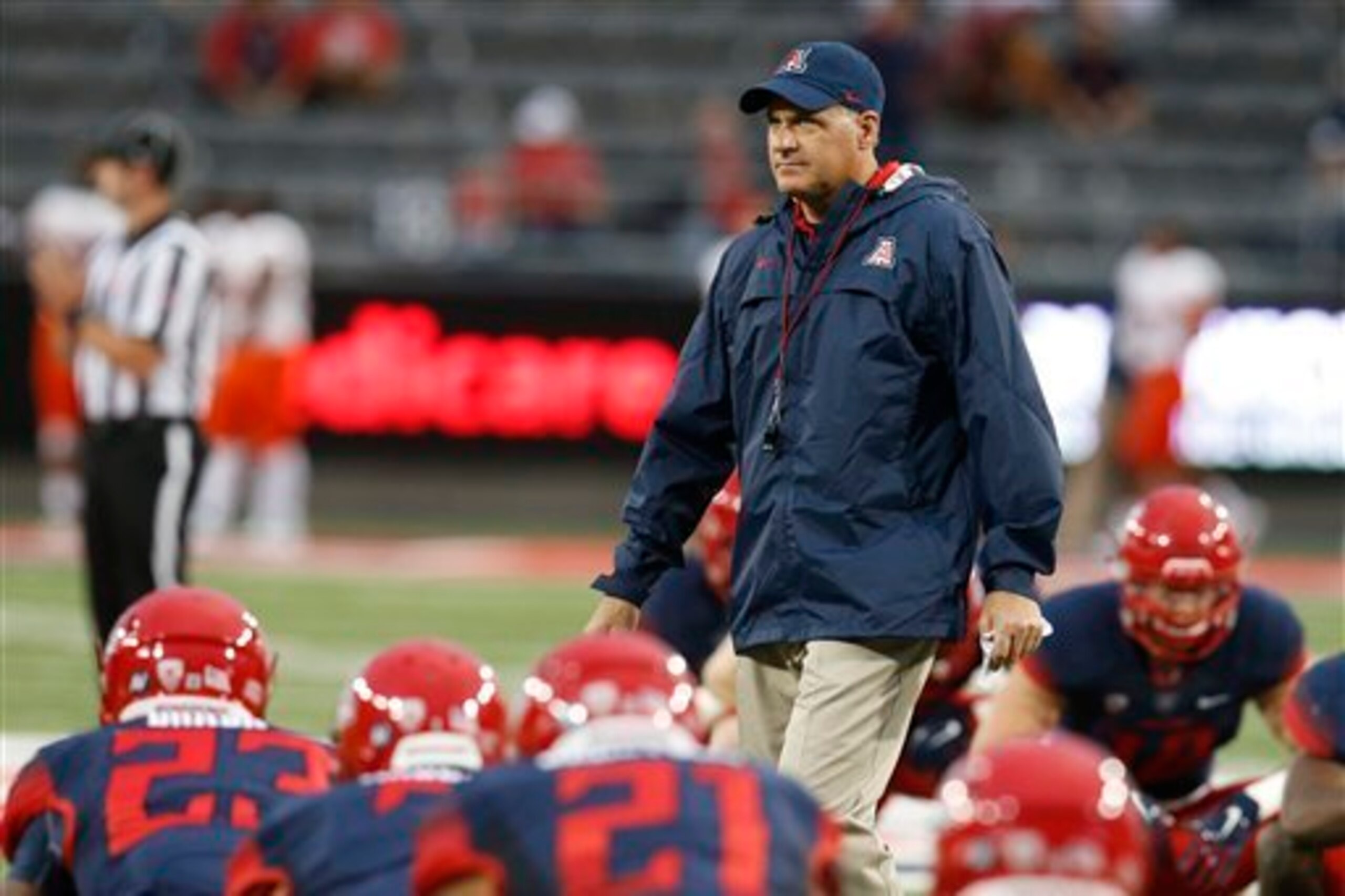 Arizona HC Rich Rodriguez