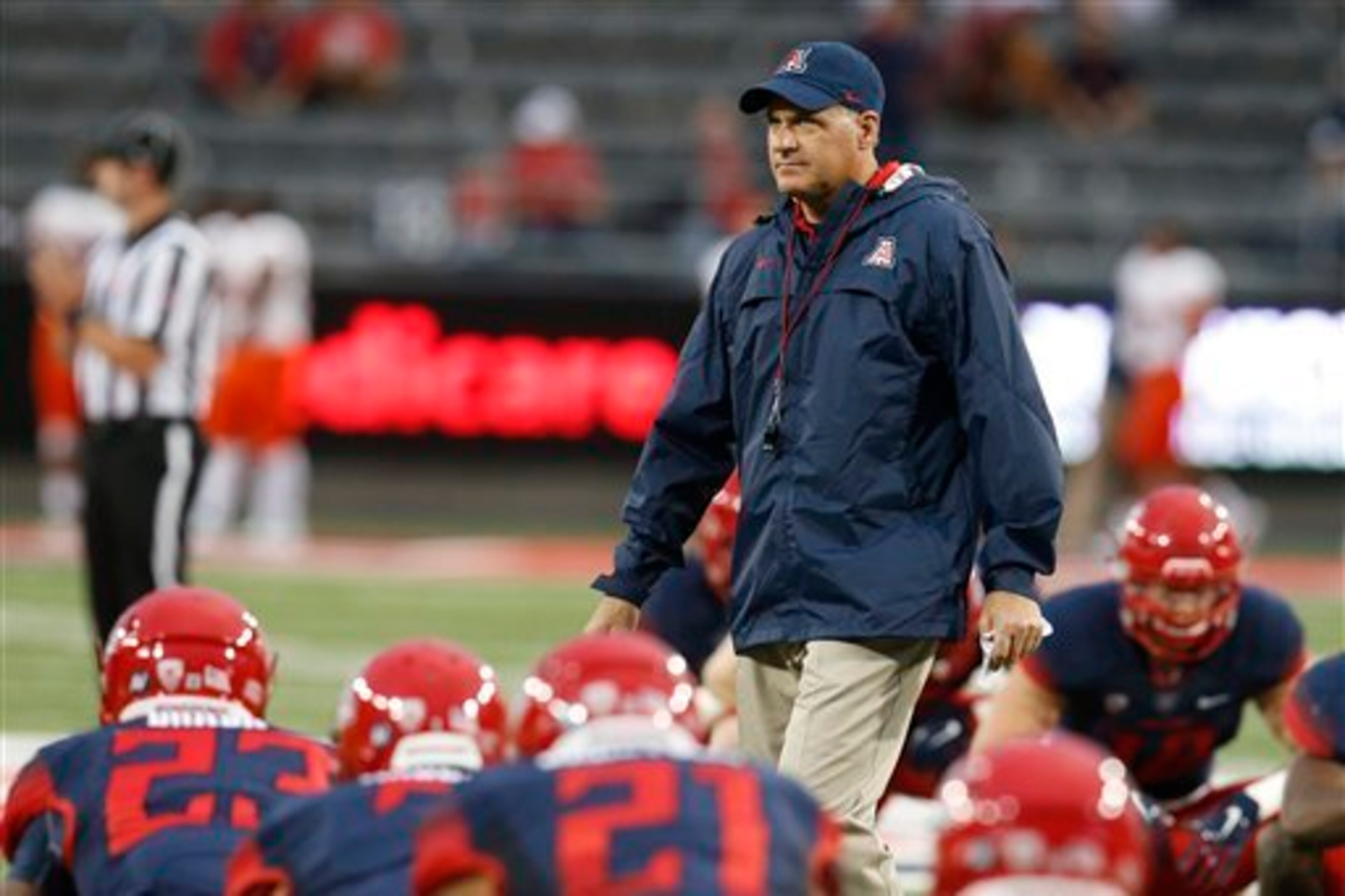 Arizona HC Rich Rodriguez