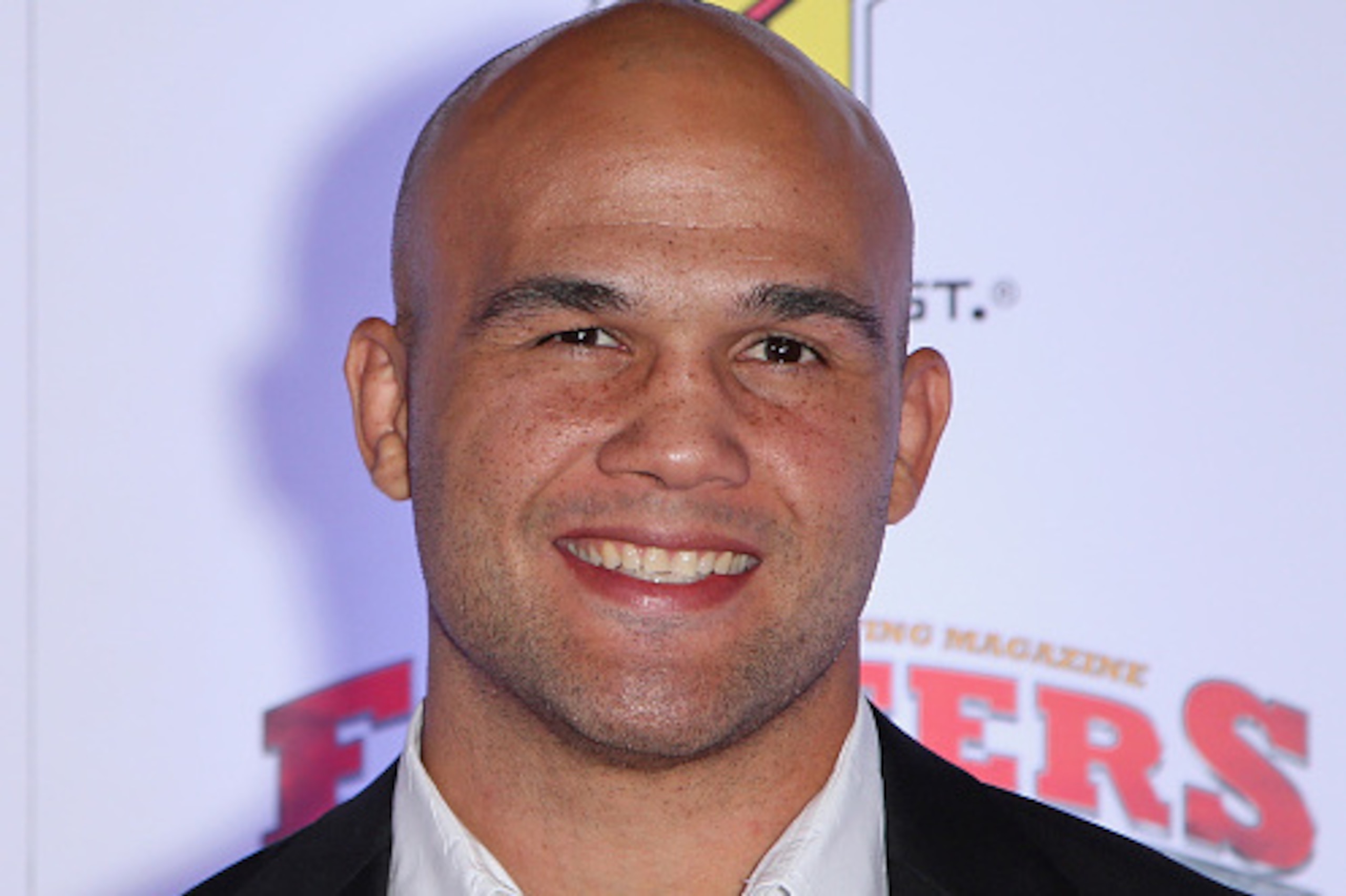 LAS VEGAS, NV - FEBRUARY 05:  UFC welterweight champion Robbie Lawler attends the eighth annual Fighters Only World Mixed Martial Arts Awards at The Palazzo Las Vegas on February 5, 2016 in Las Vegas, Nevada.  (Photo by Gabe Ginsberg/Getty Images)