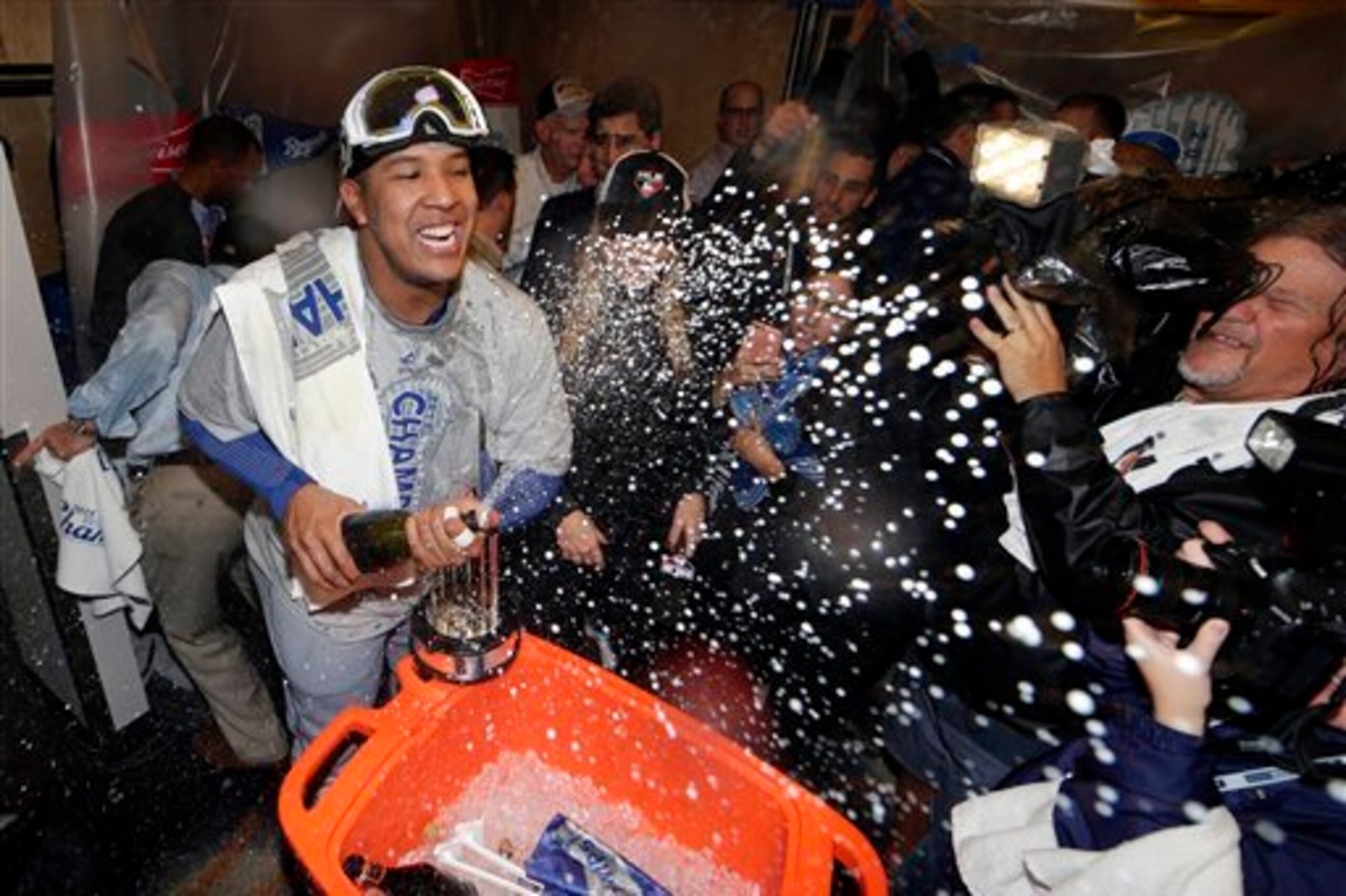 Perez won World Series MVP honors in 2015. Perez won World Series MVP honors in 2015.