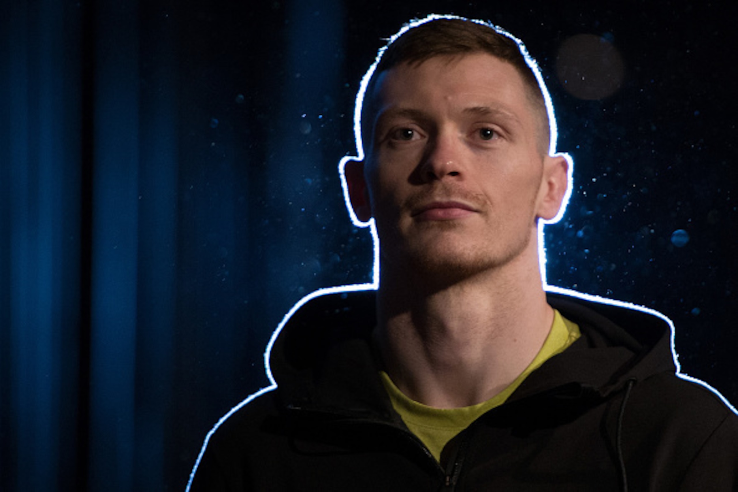 LAS VEGAS, NEVADA - JANUARY 01:  Joe Duffy of Ireland waits backstage during the UFC 195 weigh-in at the MGM Grand Conference Center on January 1, 2016 in Las Vegas, Nevada. (Photo by Jeff Bottari/Zuffa LLC/Zuffa LLC via Getty Images)