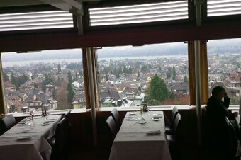 Inside the Sonneberg restaurant