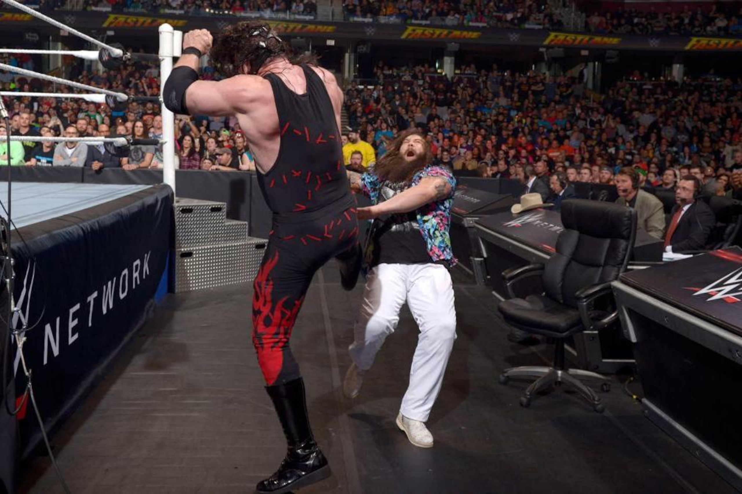 Bray Wyatt's Fastlane didn't go so well.