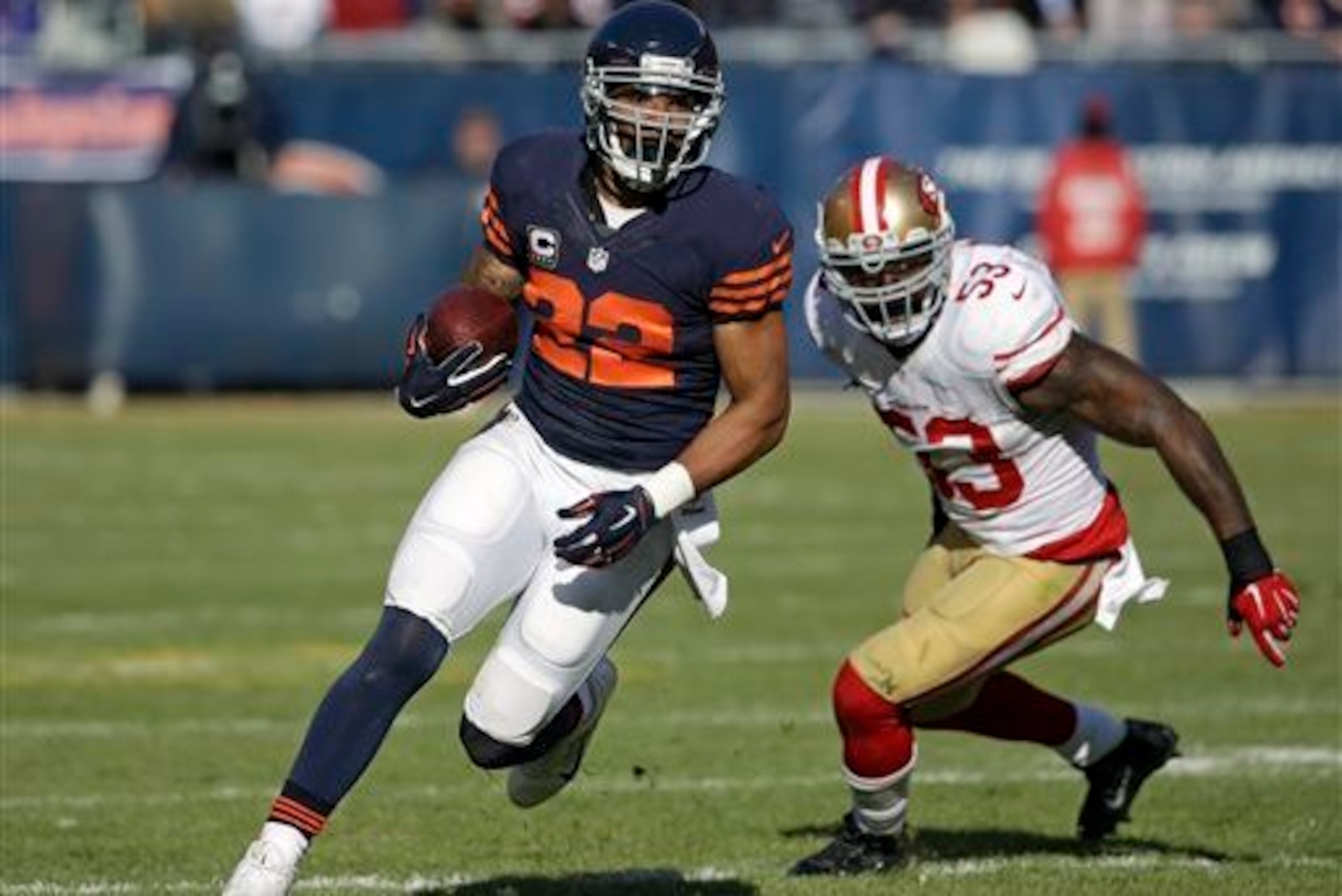 Matt Forte would be a valuable weapon for the New England Patriots.
