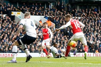 After seeing out the first-half without further damage, Tottenham bounced back well from Aaron Ramsey's skillful opener.