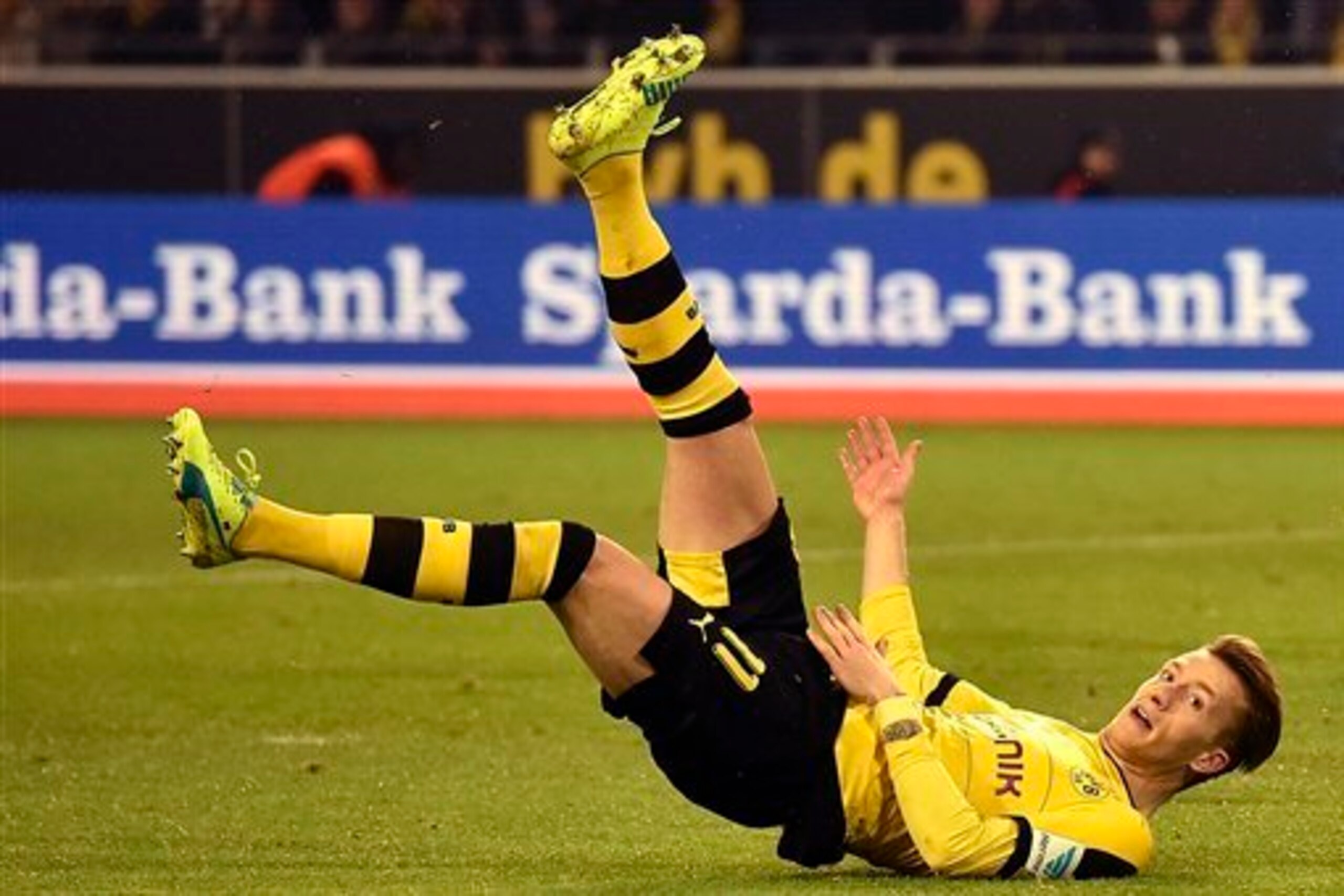 Marco Reus had an off-day against Bayern.