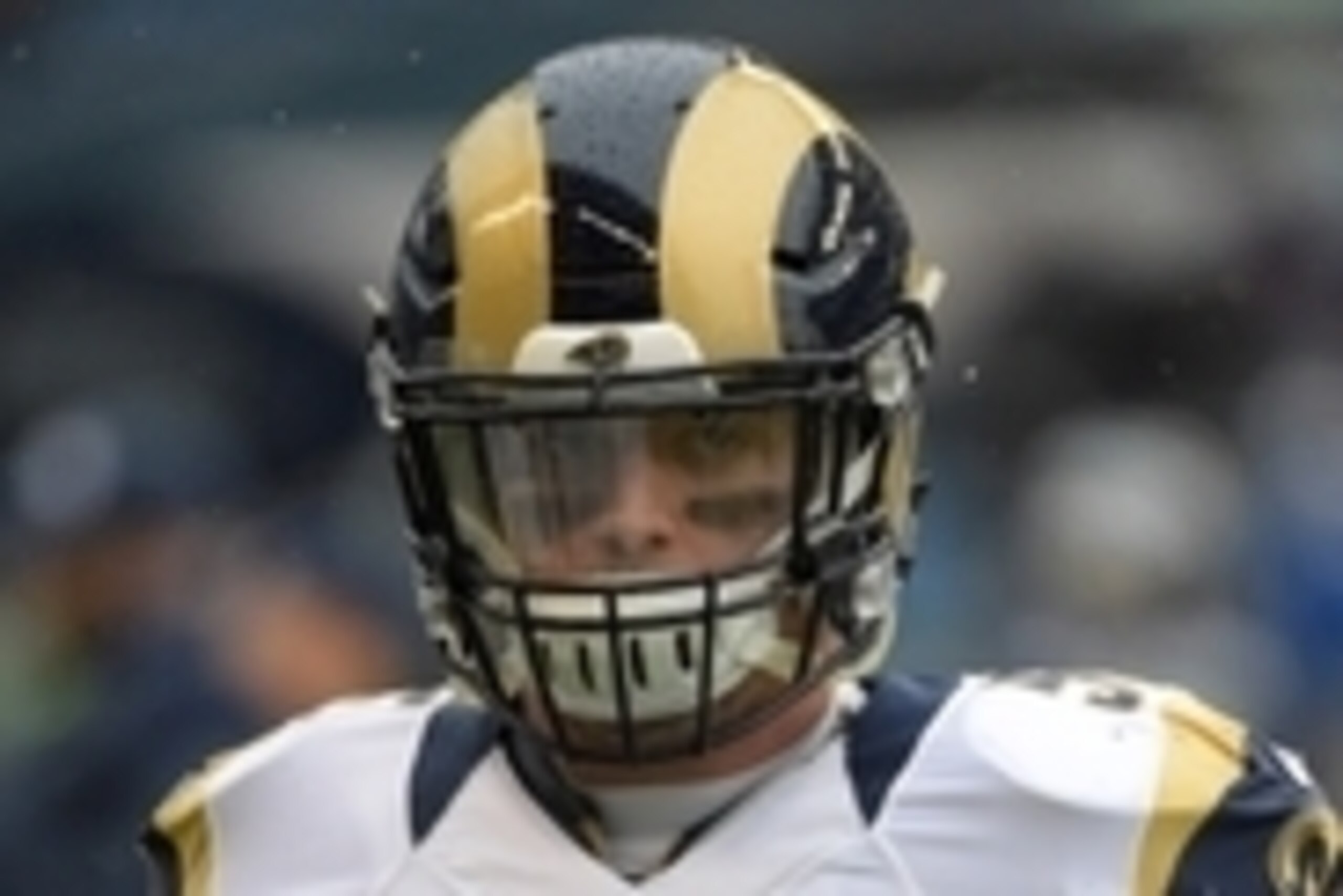 Dec 27, 2015; Seattle, WA, USA; St. Louis Rams middle linebacker James Laurinaitis (55) reacts before an NFL football game against the Seattle Seahawks at CenturyLink Field. Mandatory Credit: Kirby Lee-USA TODAY Sports Dec 27, 2015; Seattle, WA, USA; St. Louis Rams middle linebacker James Laurinaitis (55) reacts before an NFL football game against the Seattle Seahawks at CenturyLink Field. Mandatory Credit: Kirby Lee-USA TODAY Sports