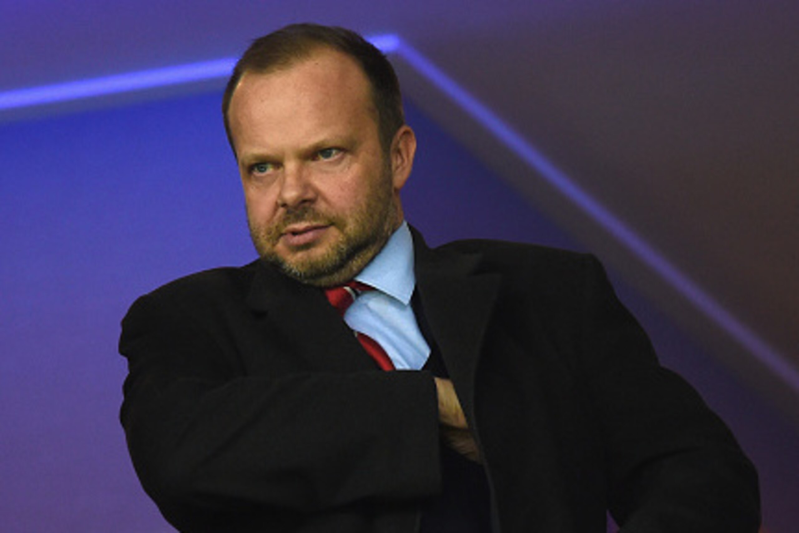 WEST BROMWICH, ENGLAND - MARCH 06: Manchester United Chief Executive Ed Woodward attends the Barclays Premier League match between West Bromwich Albion and Manchester United at The Hawthorns on March 6, 2016 in West Bromwich, England.  (Photo by Michael R