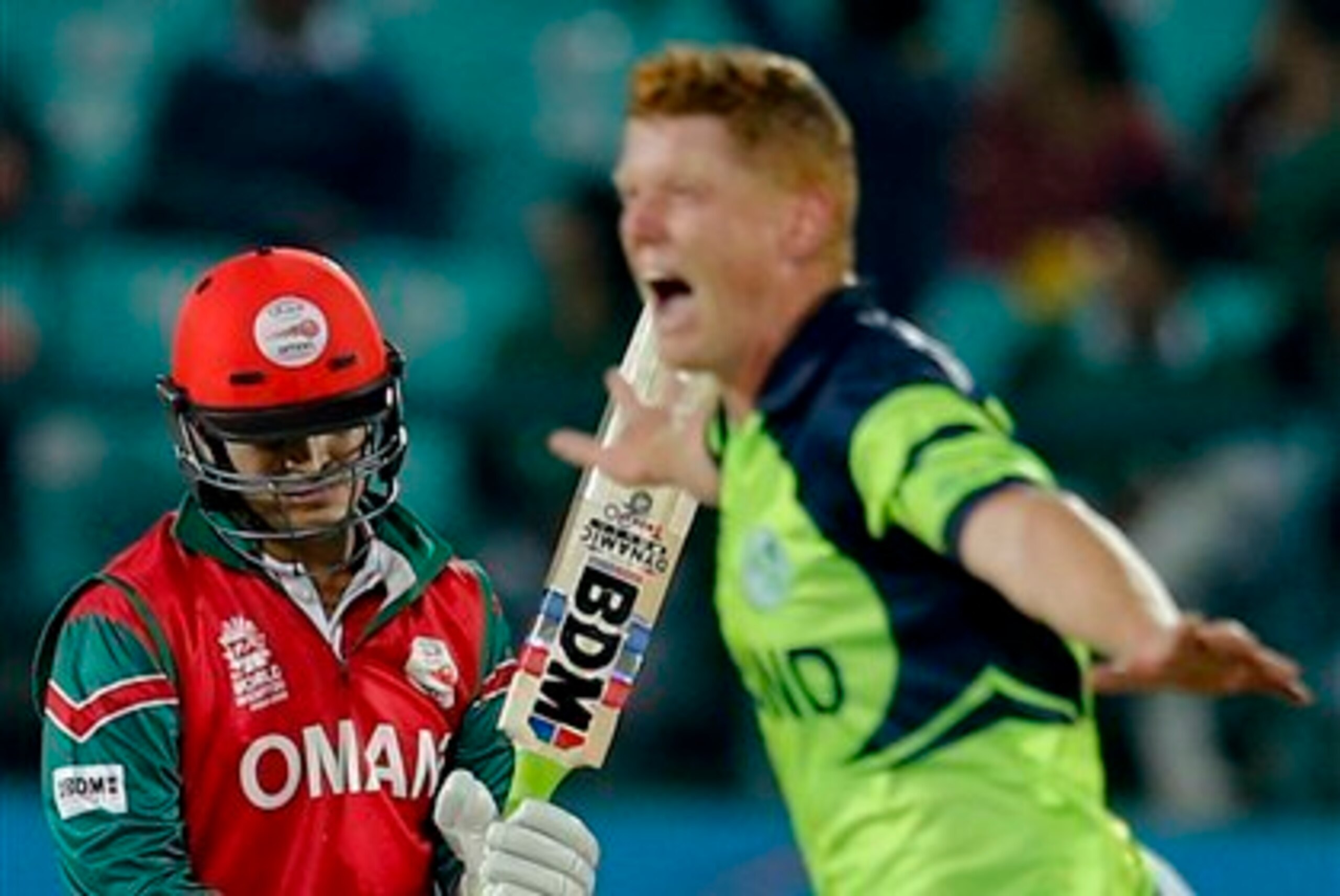 O'Brien took vital wickets to get Ireland back on track.