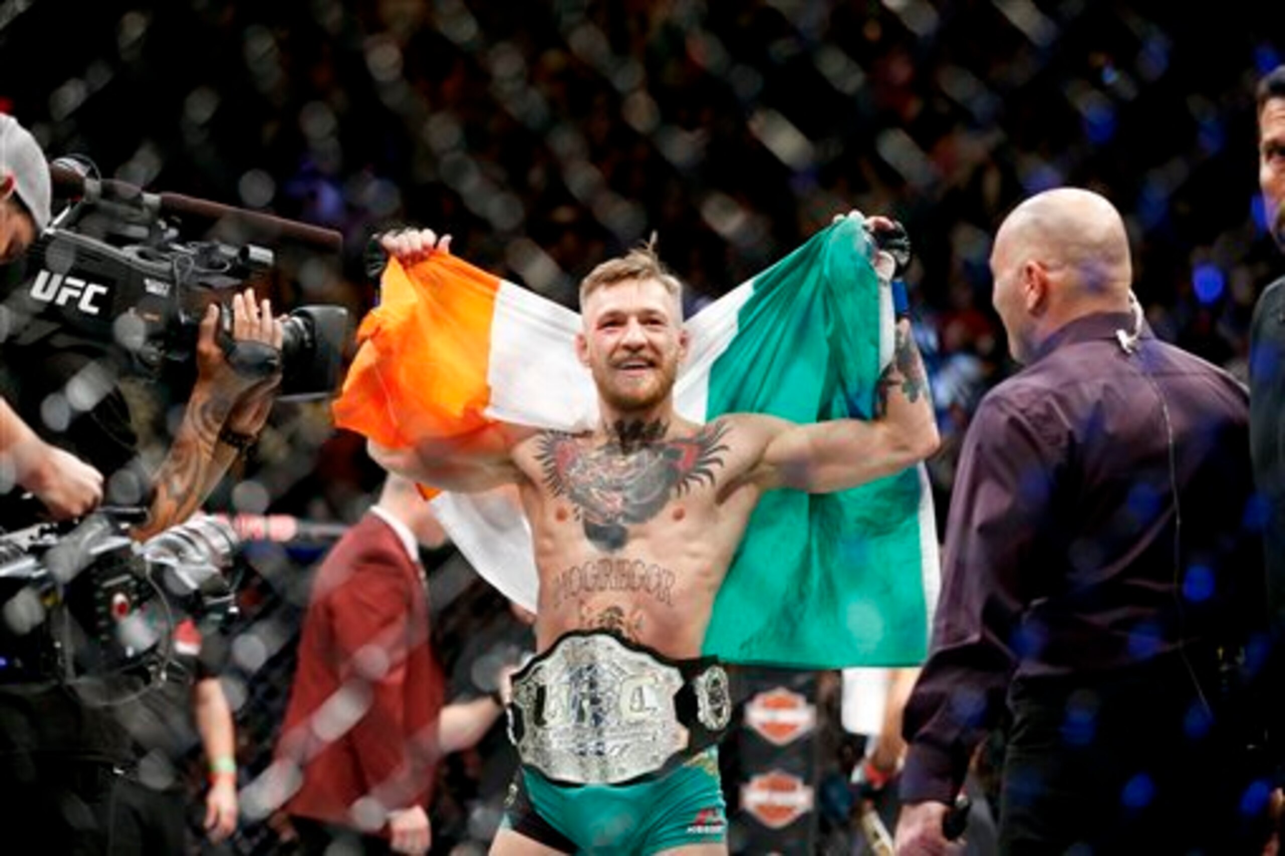 McGregor in better times.