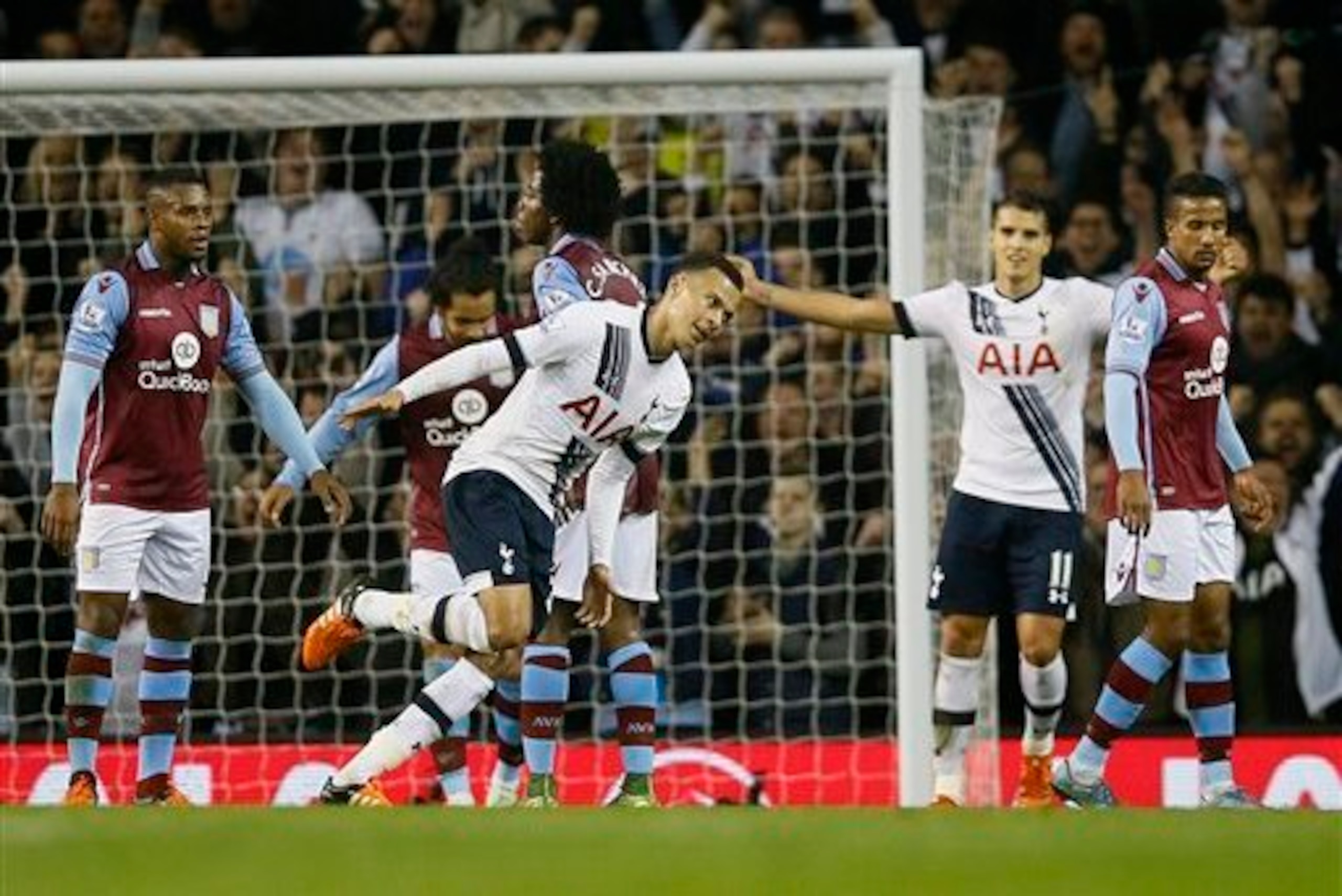 Dele Alli was among the scorers as Spurs beat Aston Villa 3-1 in November. They cannot afford to underestimate them on Sunday.