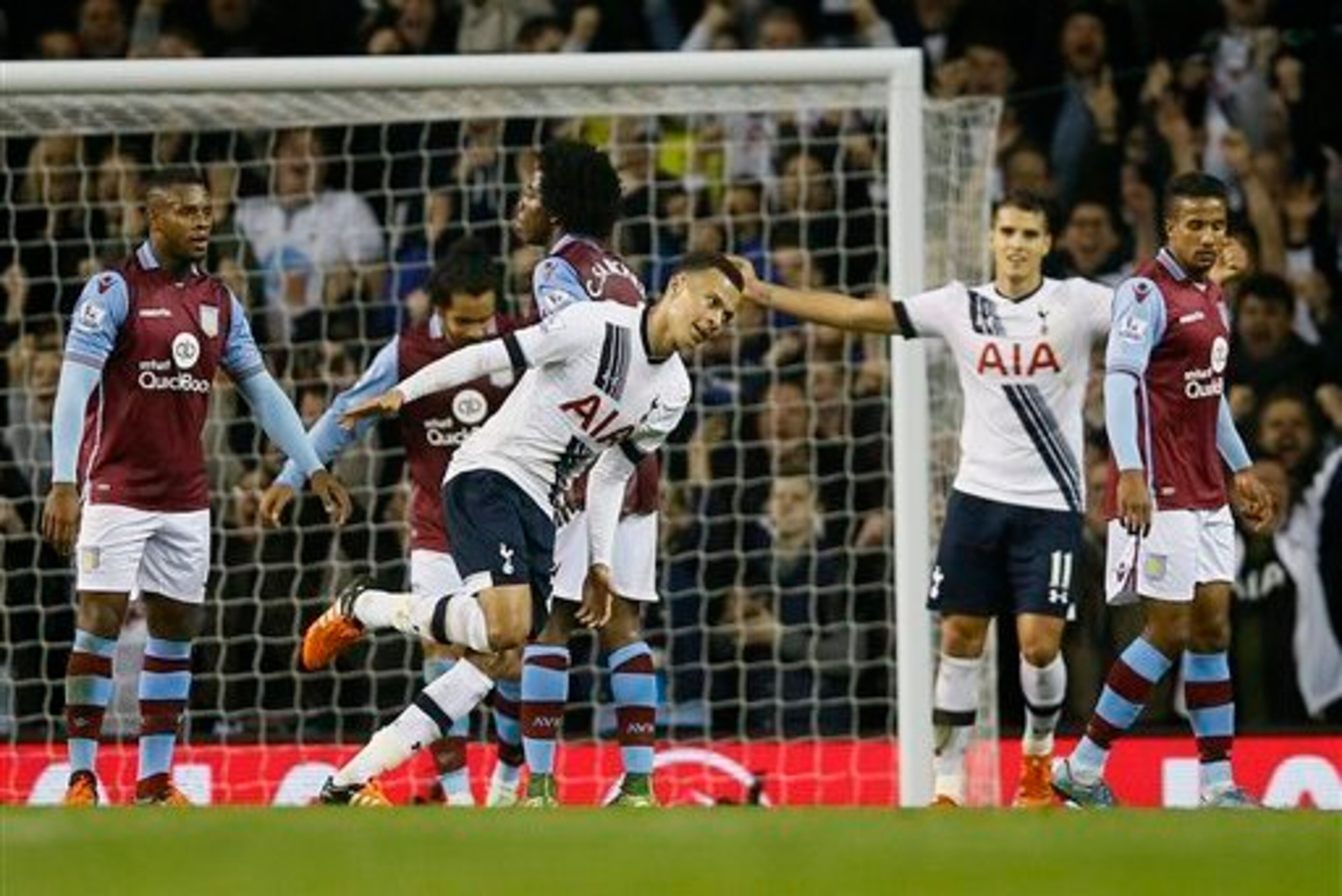 Dele Alli was among the scorers as Spurs beat Aston Villa 3-1 in November. They cannot afford to underestimate them on Sunday. Dele Alli was among the scorers as Spurs beat Aston Villa 3-1 in November. They cannot afford to underestimate them on Sunday.