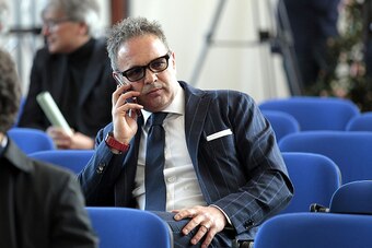 FLORENCE, ITALY - MARCH 07: Sinisa Mihajlovic manager of AC Milan during the 'Panchina D'oro season 2014-2015' at Coverciano on March 7, 2016 in Florence, Italy.  (Photo by Gabriele Maltinti/Getty Images)
