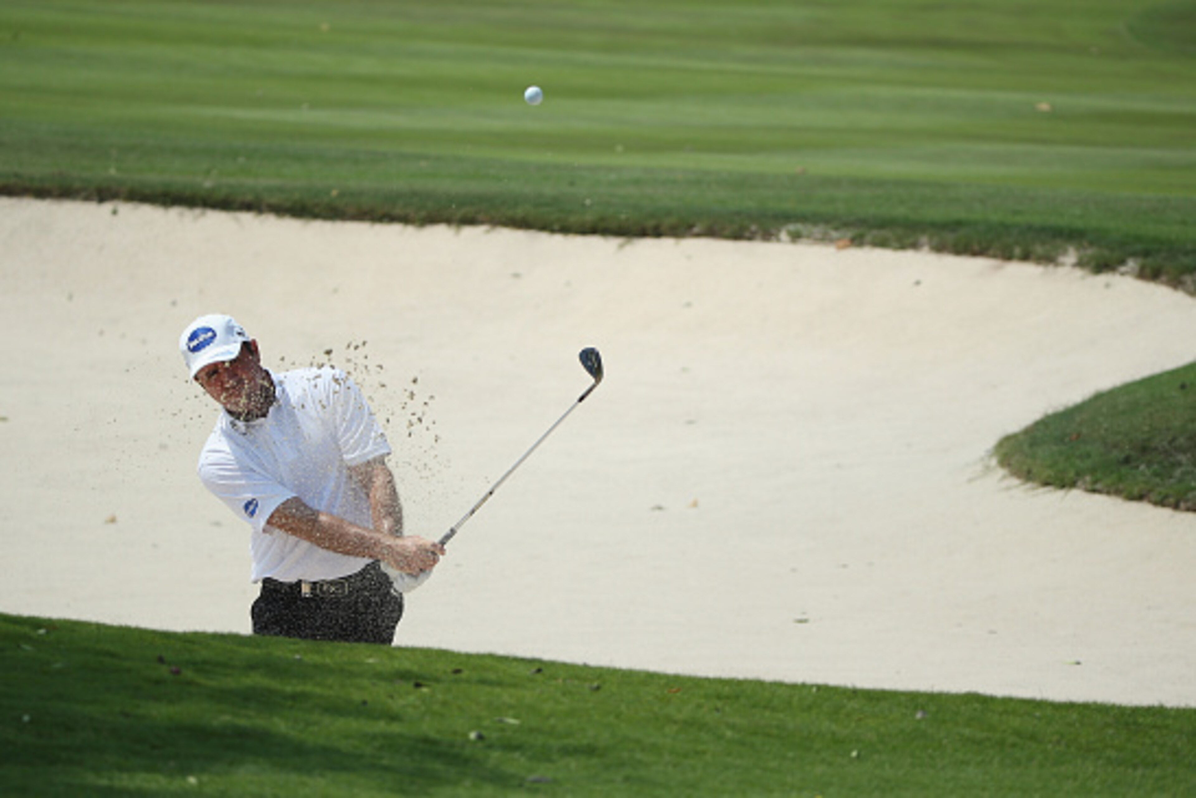 HUA HIN, THAILAND - MARCH 12:  Scott Hend of Australia in action during the third round of the 2016 True Thailand Classic at Black Mountain Golf Club on March 12, 2016 in Hua Hin, Thailand.  (Photo by Ian Walton/Getty Images)