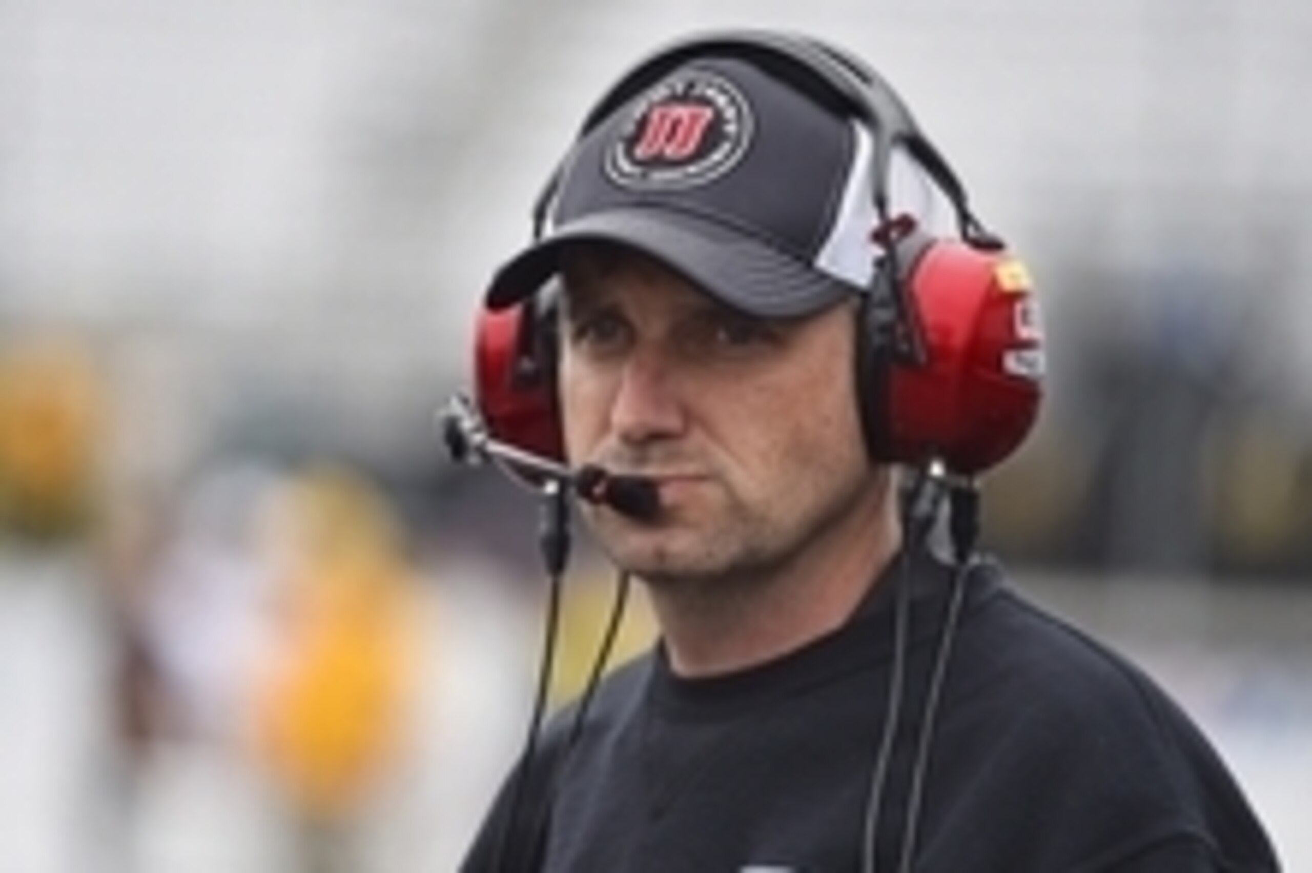 Jul 18, 2015; Loudon, NH, USA; Sprint Cup Series crew chief Rodney Childers looks on during practice for the 5-hour ENERGY 301 at New Hampshire Motor Speedway. Mandatory Credit: Jasen Vinlove-USA TODAY Sports