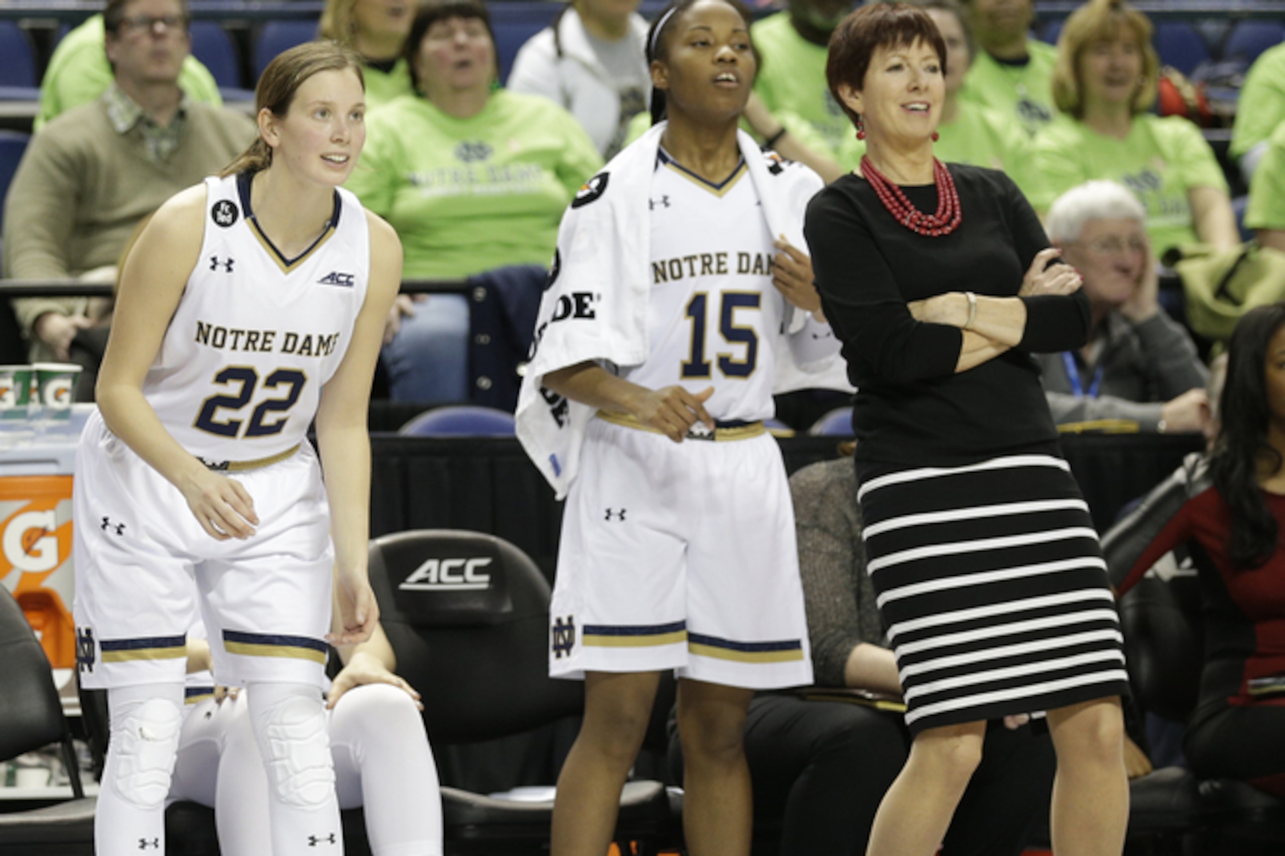 Notre Dame enters the NCAA tournament with a 31-1 record.