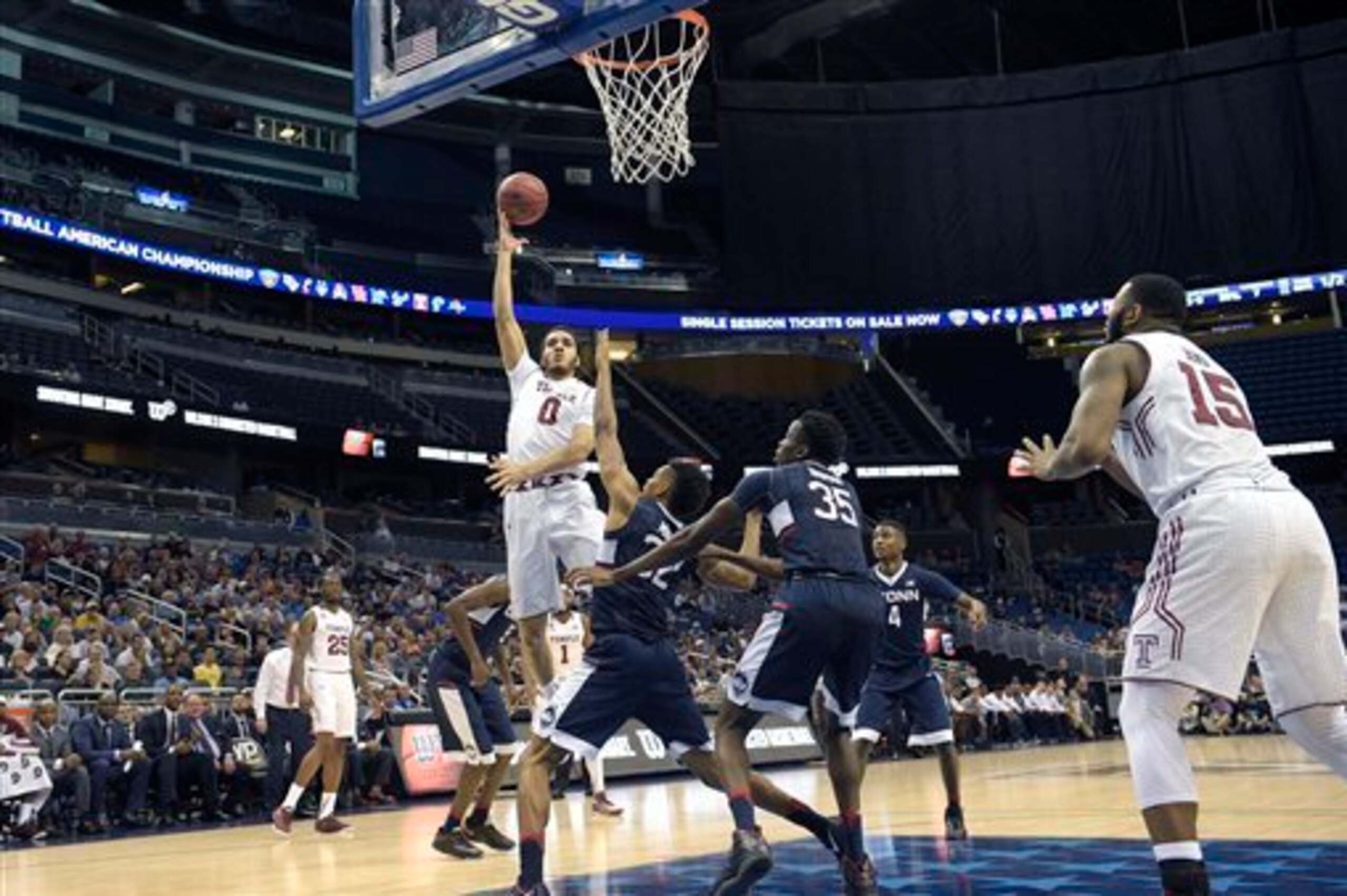Temple would like to control the paint against Iowa. Temple would like to control the paint against Iowa.