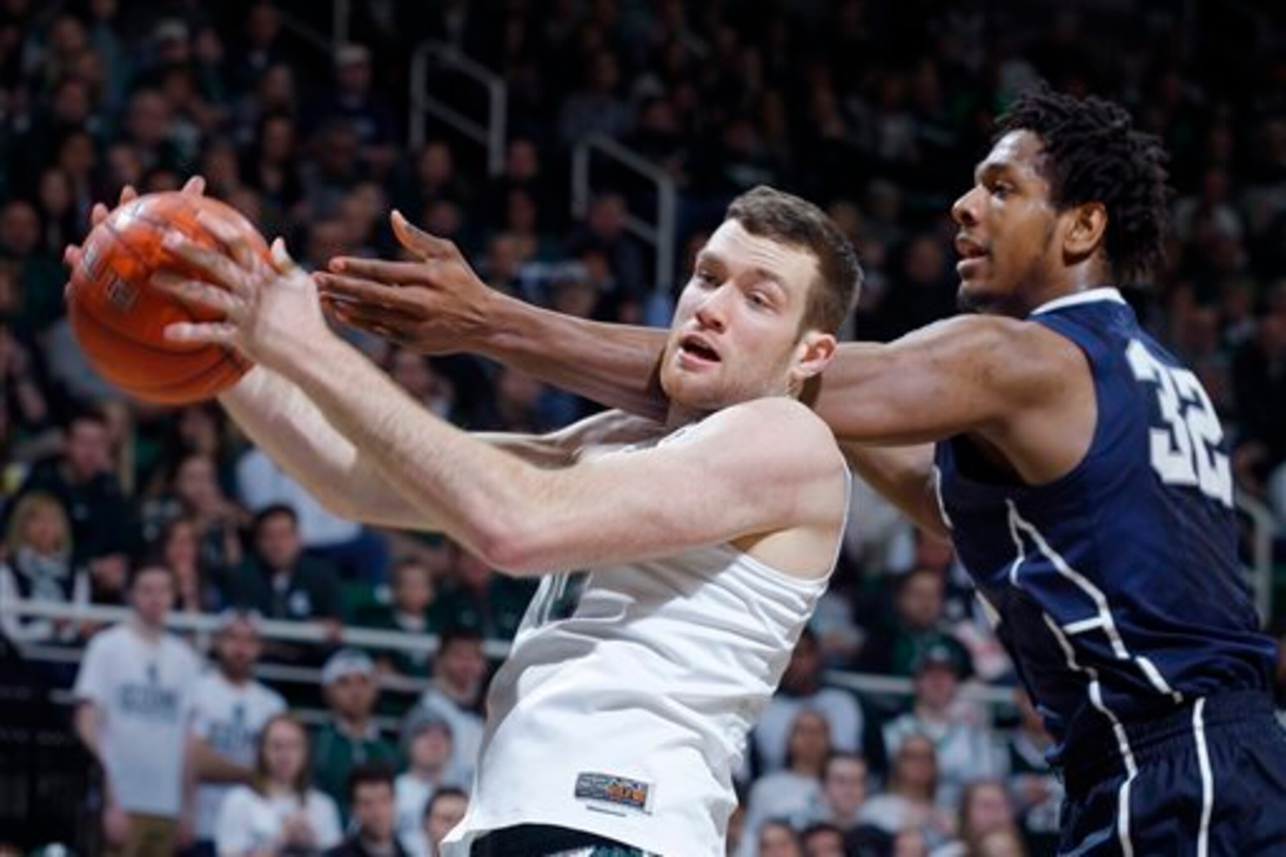 Matt Costello provides Michigan State with a much-needed inside presence.