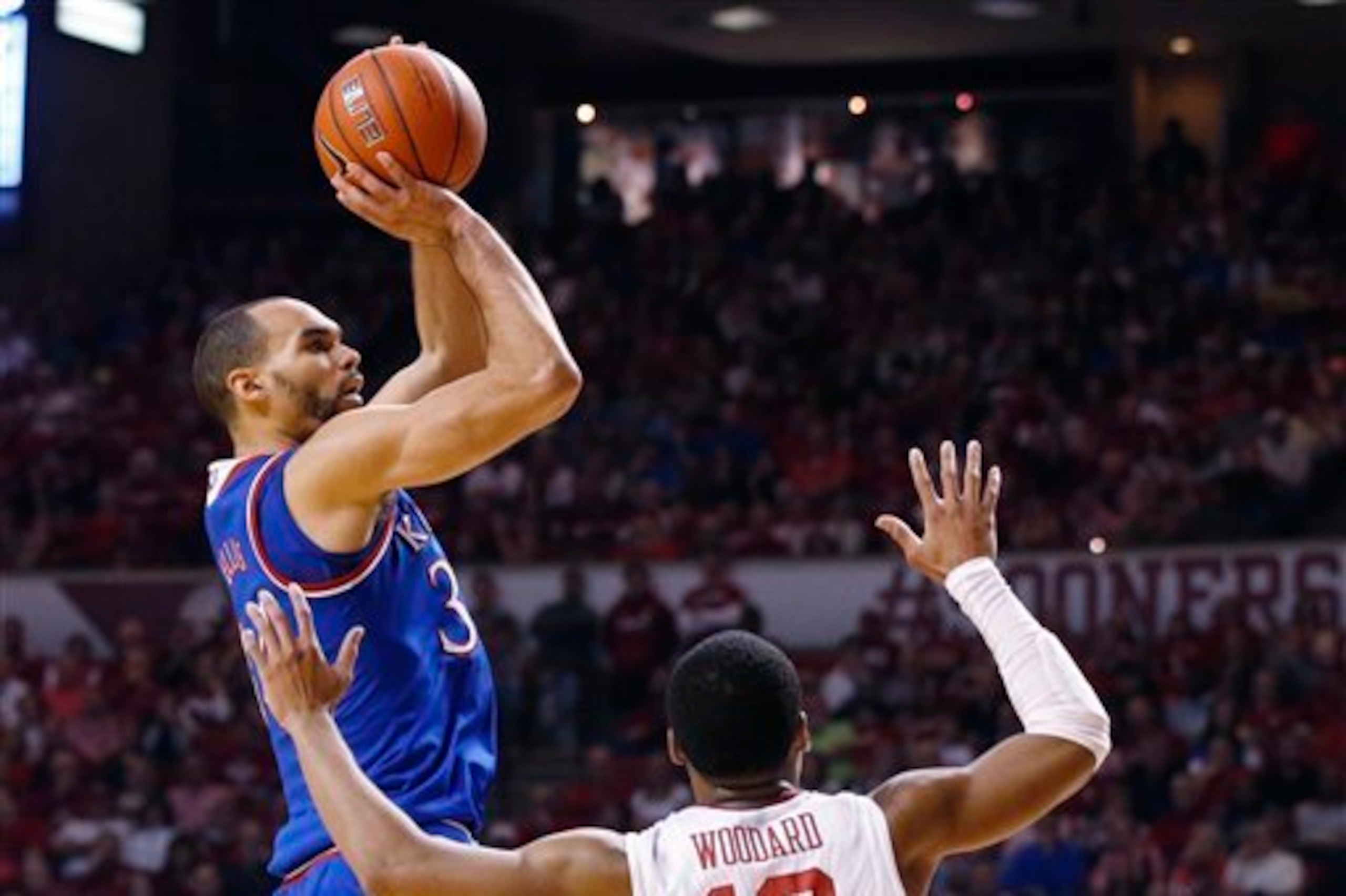 The Jayhawks are led by the steady senior presence of Perry Ellis.