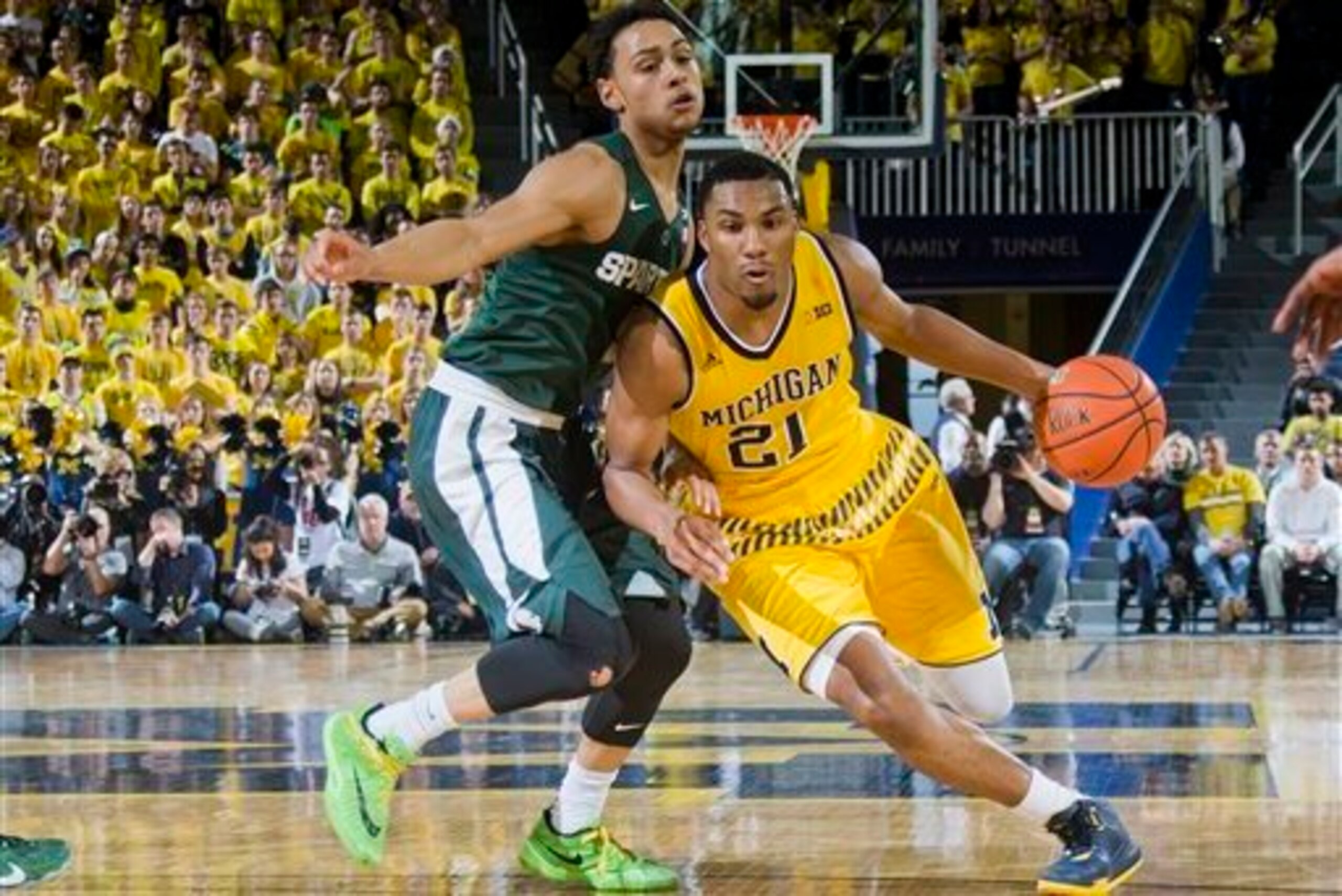 Zak Irvin wil look to lead the Wolverines to another win.