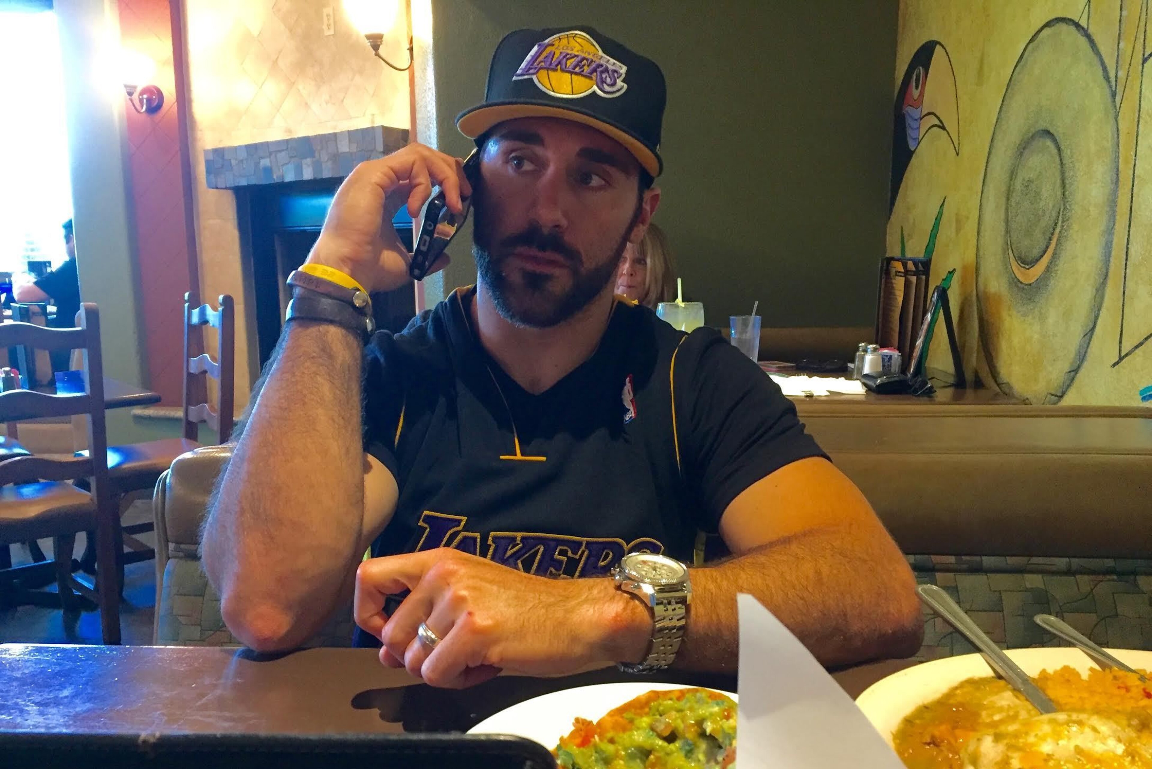 Weddle spent a lot of time on the phone during his free agency.