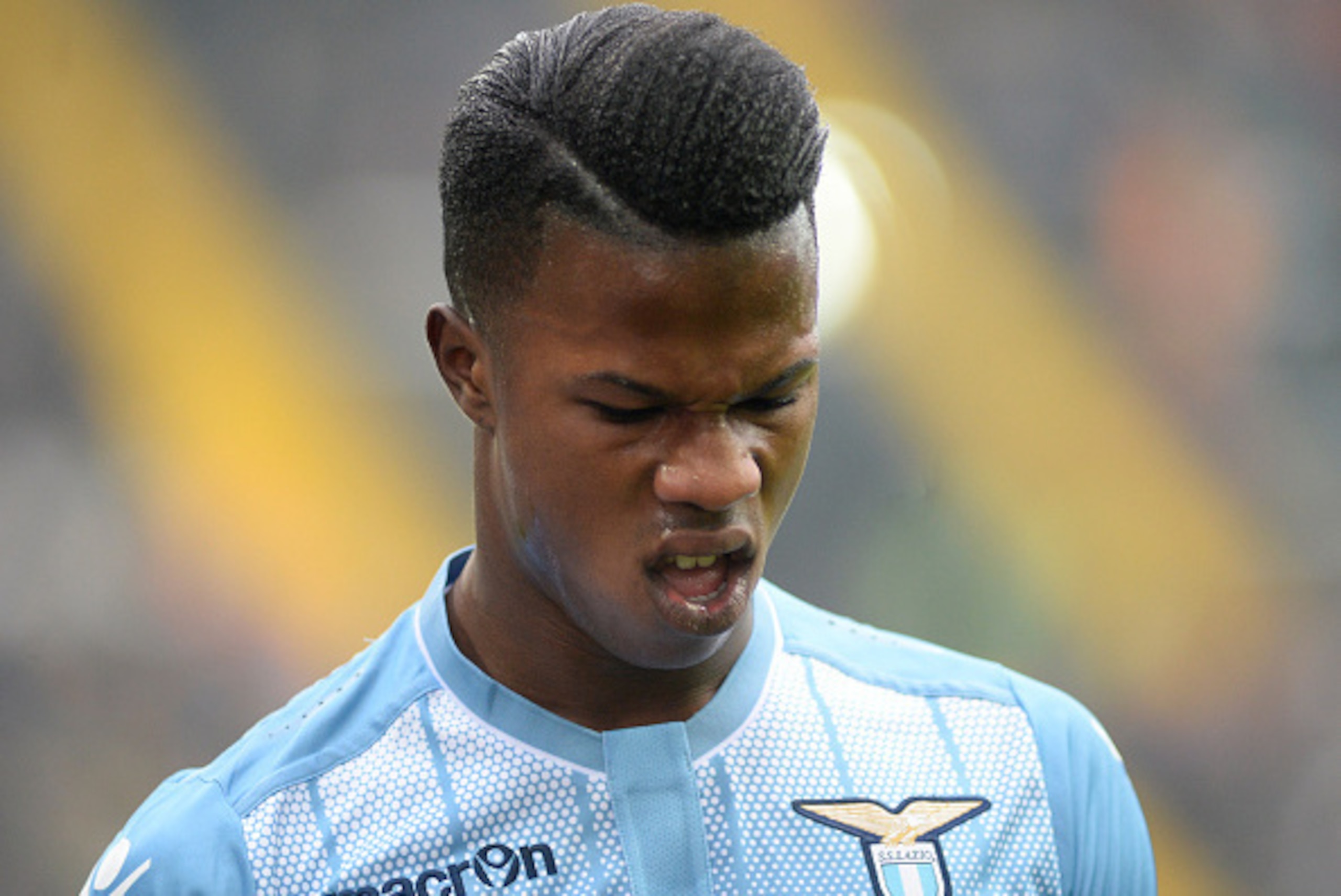 UDINE, ITALY - JANUARY 31:  Keita Balde Diao of SS Lazio reacts during the Serie A match between Udinese Calcio and SS Lazio at Dacia Arena on January 31, 2016 in Udine, Italy.  (Photo by Dino Panato/Getty Images)